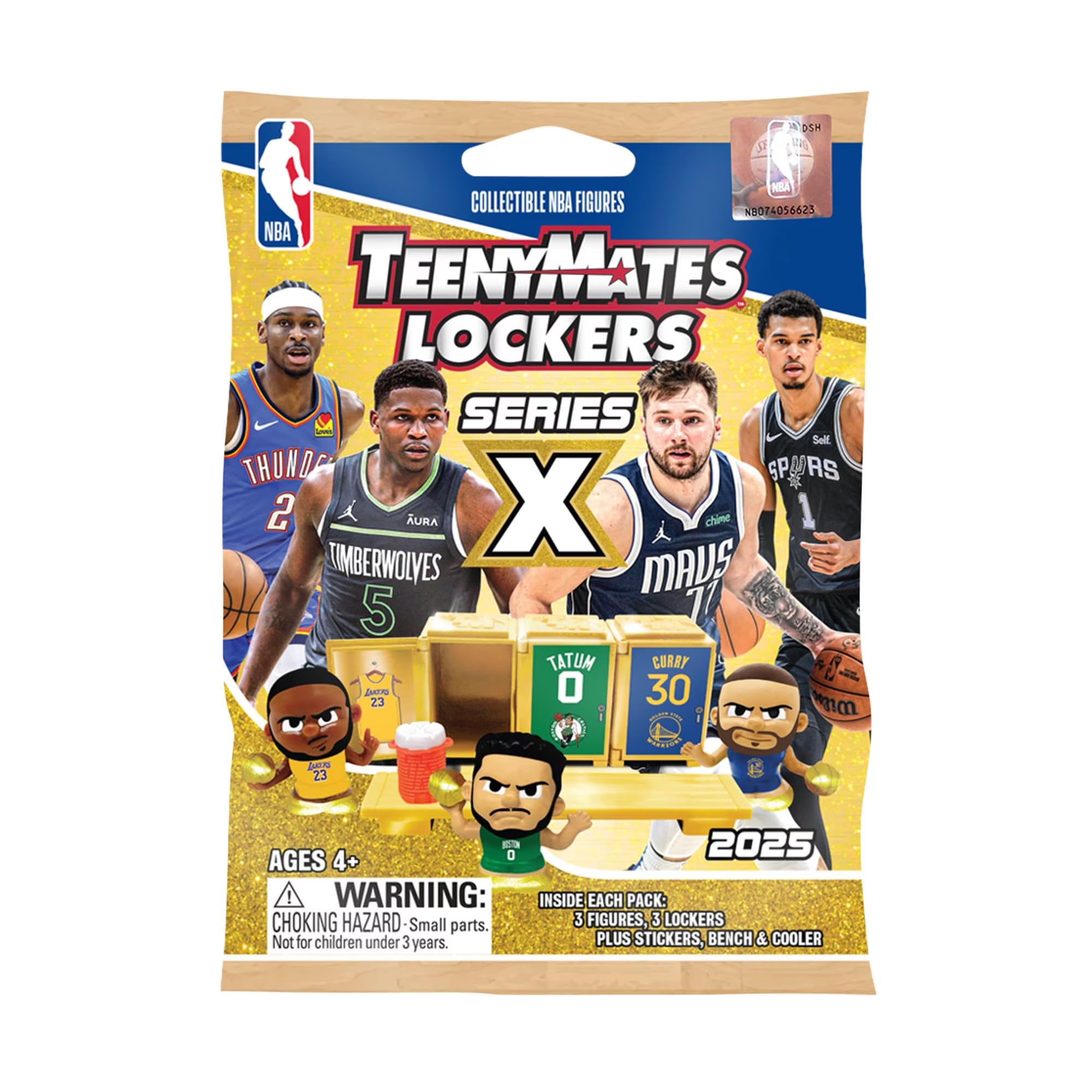 Amazon.com: Teenymates Party Animal 2025 Lockers NBA Series X