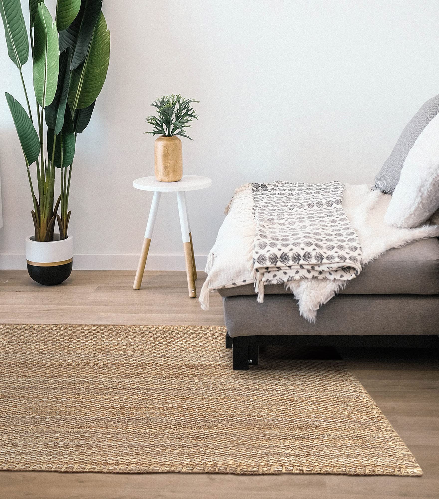 HAMID Tapis de Jute Granada 100% Fibre Naturelle HAMID Tapis de Jute Granada 100% Fibre Naturelle