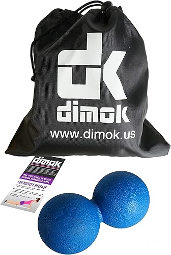 Miniatura 10 de Bolas de masaje para liberación miofascial, terapia disparadora de punto de presión, masaje de pies, espalda y cuello. Bola doble con forma de