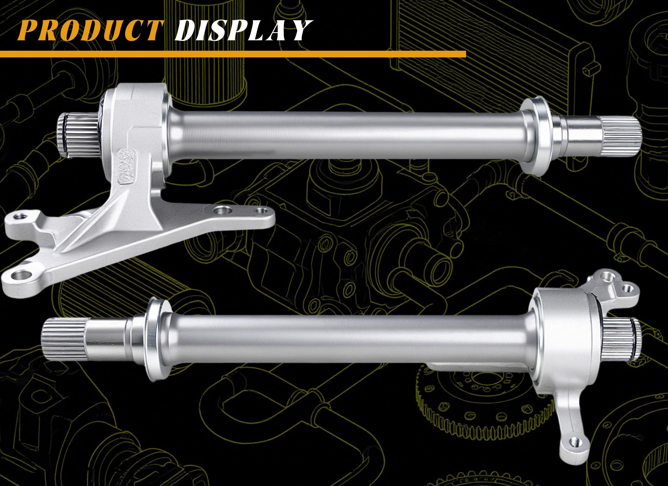 44500-SJK-J00 CV Intermediate Shaft Compatible with Honda Odyssey