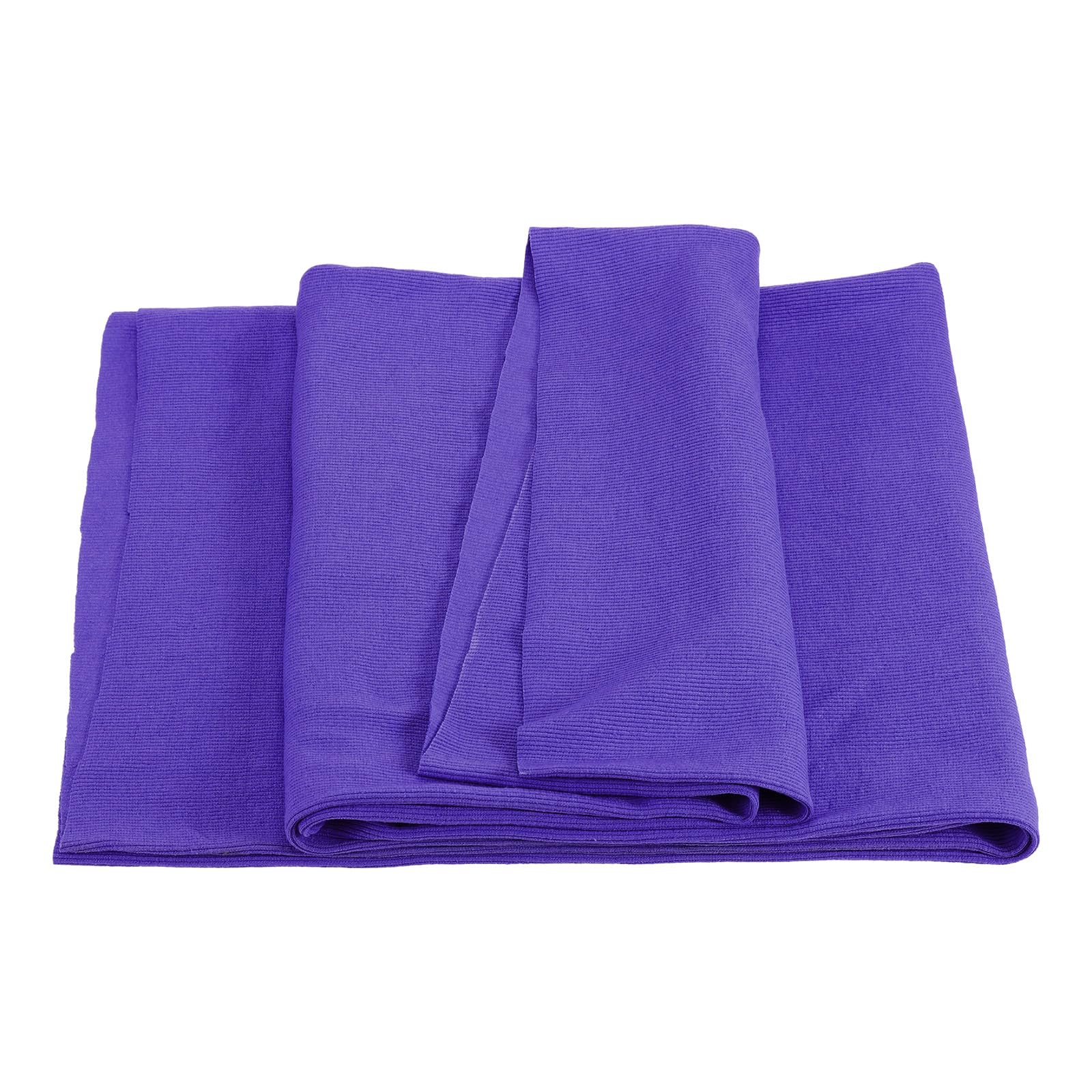 MECCANIXITY 39" Elastic Cuffs Ribbed Trims Cotton Fabric Knit Rib Stretch Tape Cuff Sleeve Waistband for Sewing, 24" Wide Purple