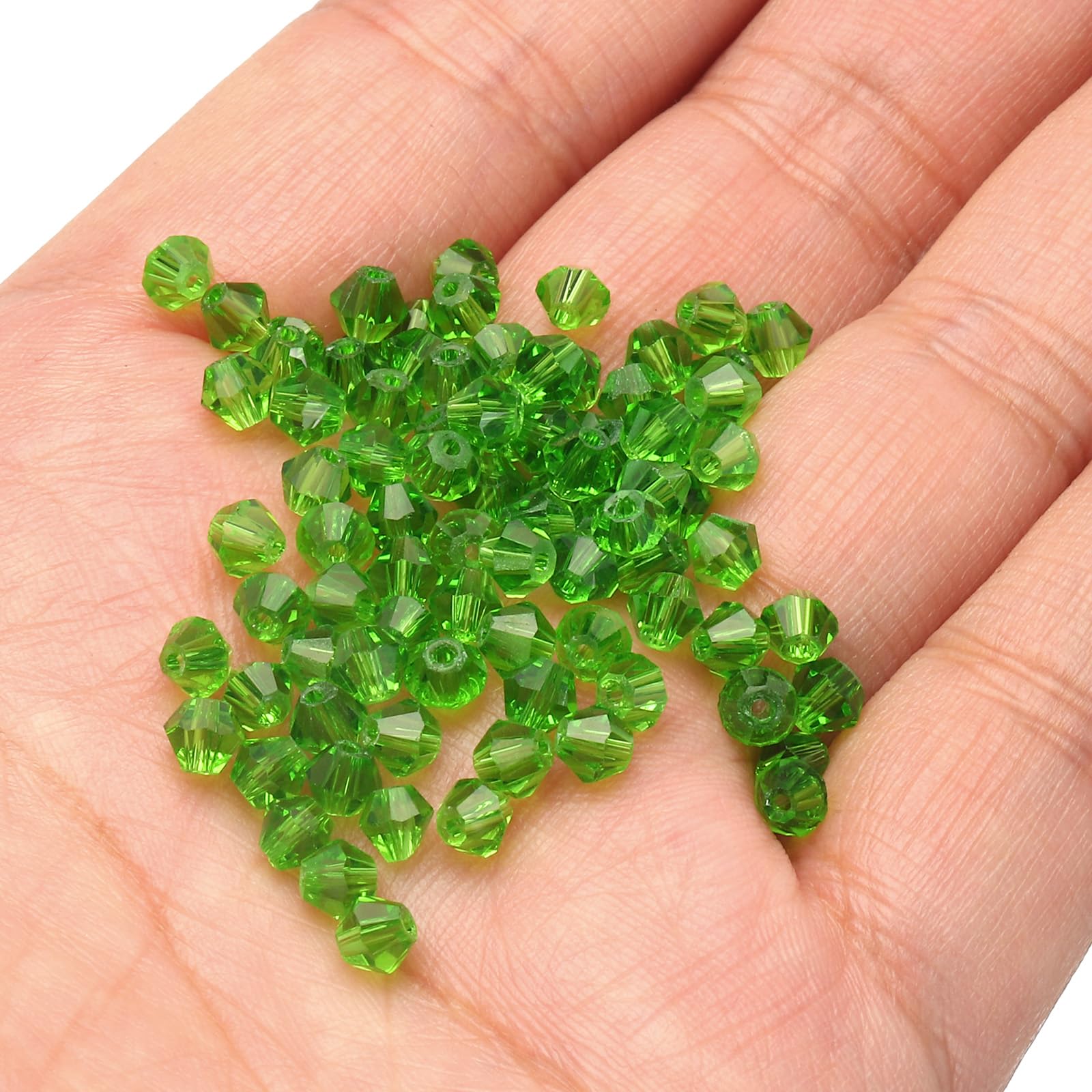 PATIKIL 4mm Bicone Glass Beads - Image 4
