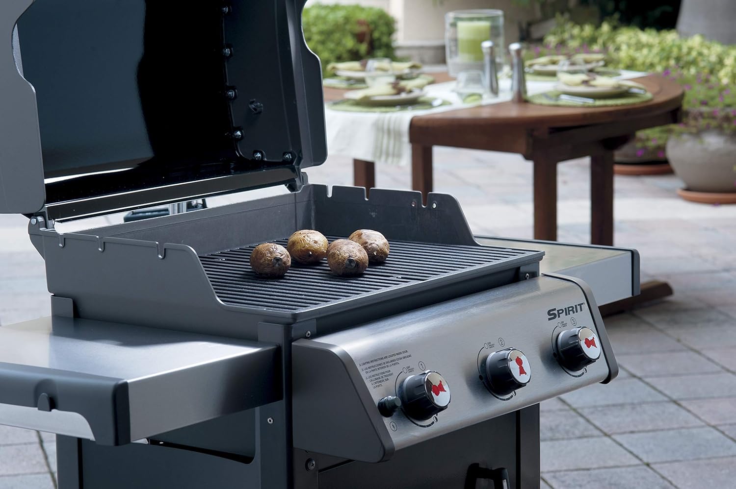 Weber Original Potato Nails, Silver (Pack of 4)