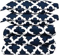 Vista 2 de Utopia Bedding - Juego de edredón Queen (azul marino) con 2 fundas de almohada - Juegos de edredón de cama - Edredón de plumón alternativo - Suave