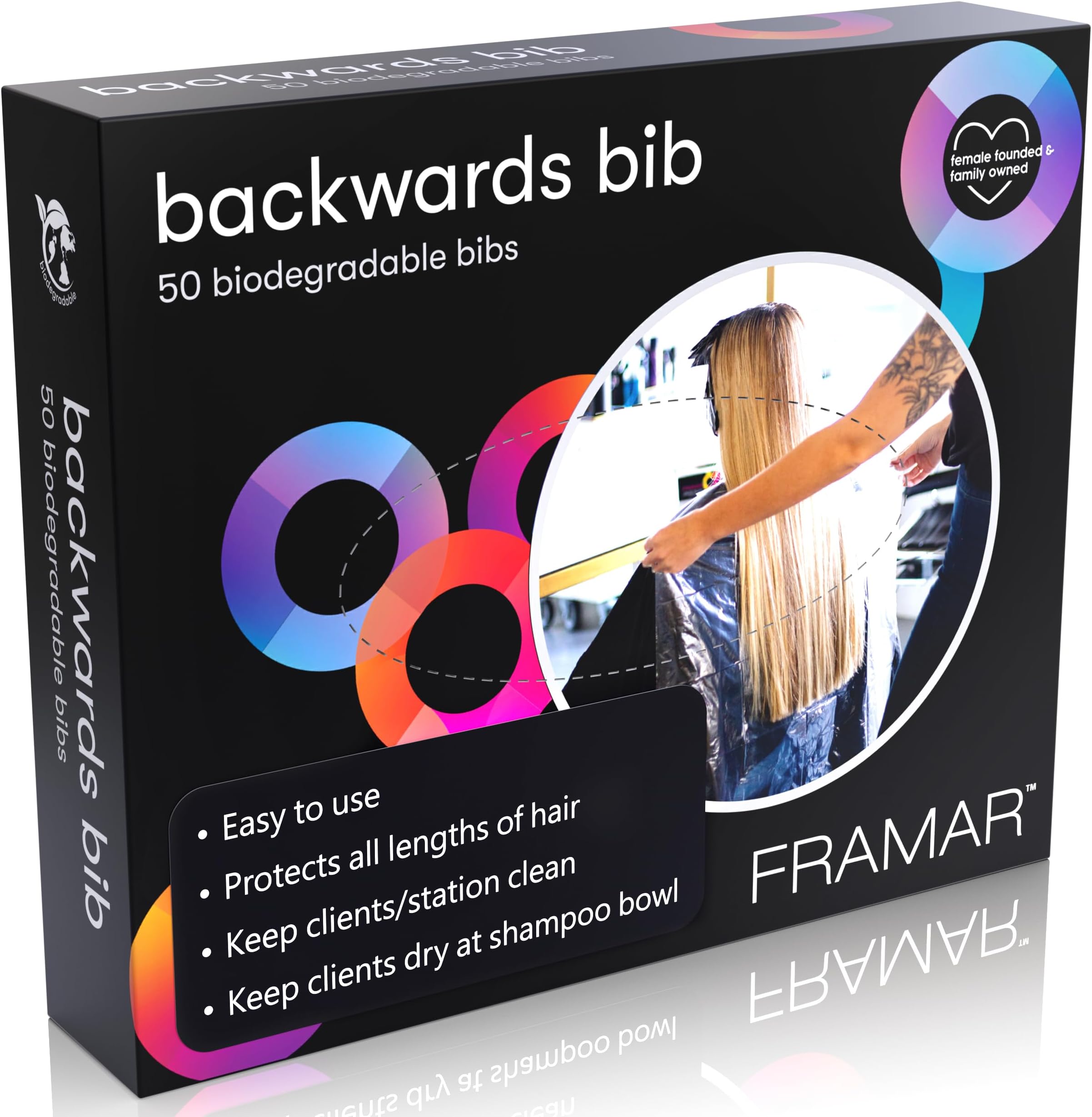 FRAMAR Backwards BIB Clear 50 Stück