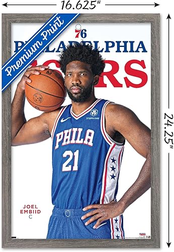 Miniatura 3 de Trends International NBA Philadelphia 76ers - Joel Embiid Feature Series 23 Wall Poster