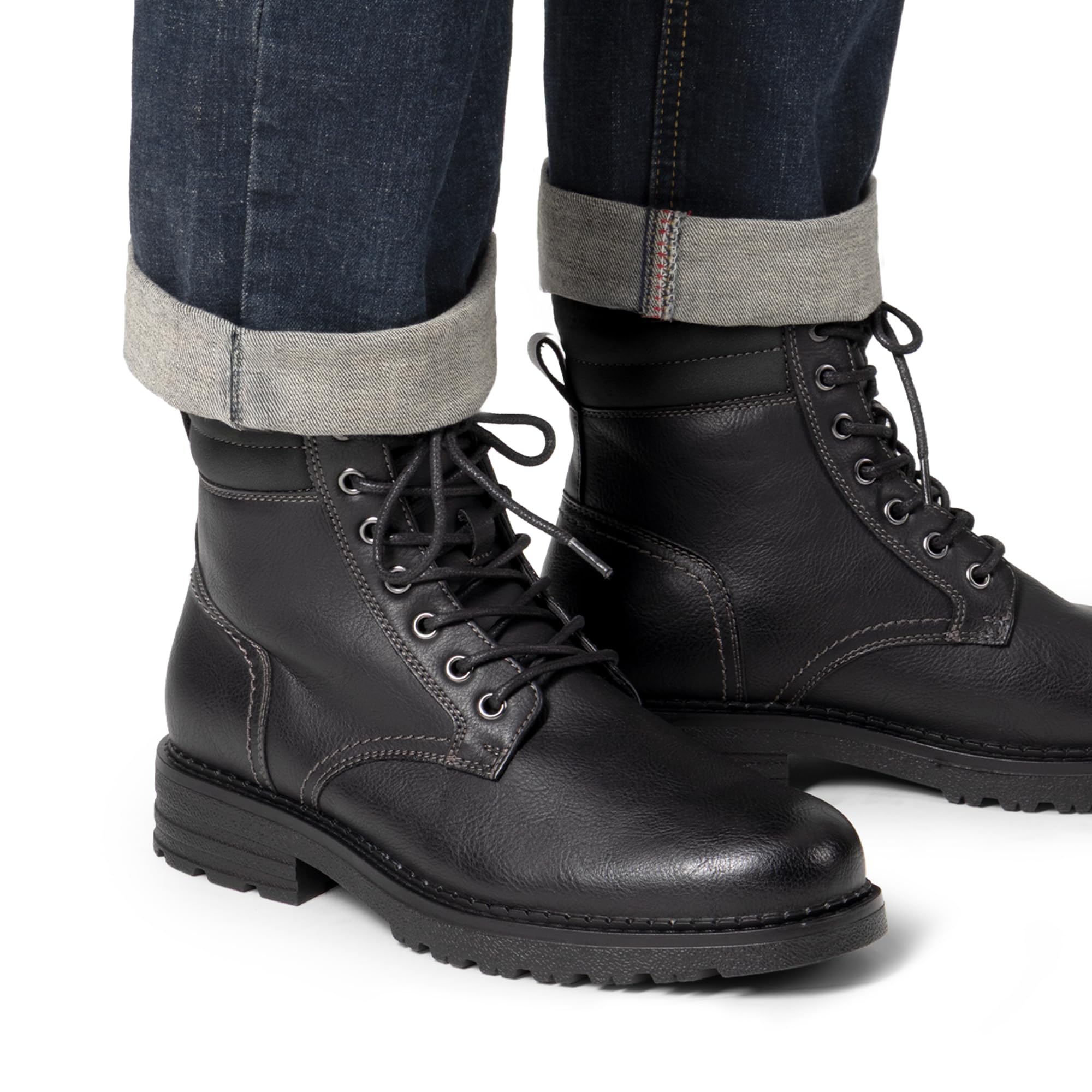 Bruno Marc Men's Dress Oxford Fashion and Comfort Ankle Lace Up Boots