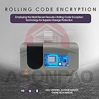 Vista 4 de Sears Craftsman 139.53753 HBW2028 Garage Door Opener Remote (ONLY for 2006-2013 Models, Purple Learn Button 315MHZ) - Pack of 2【3-Year-Warranty】