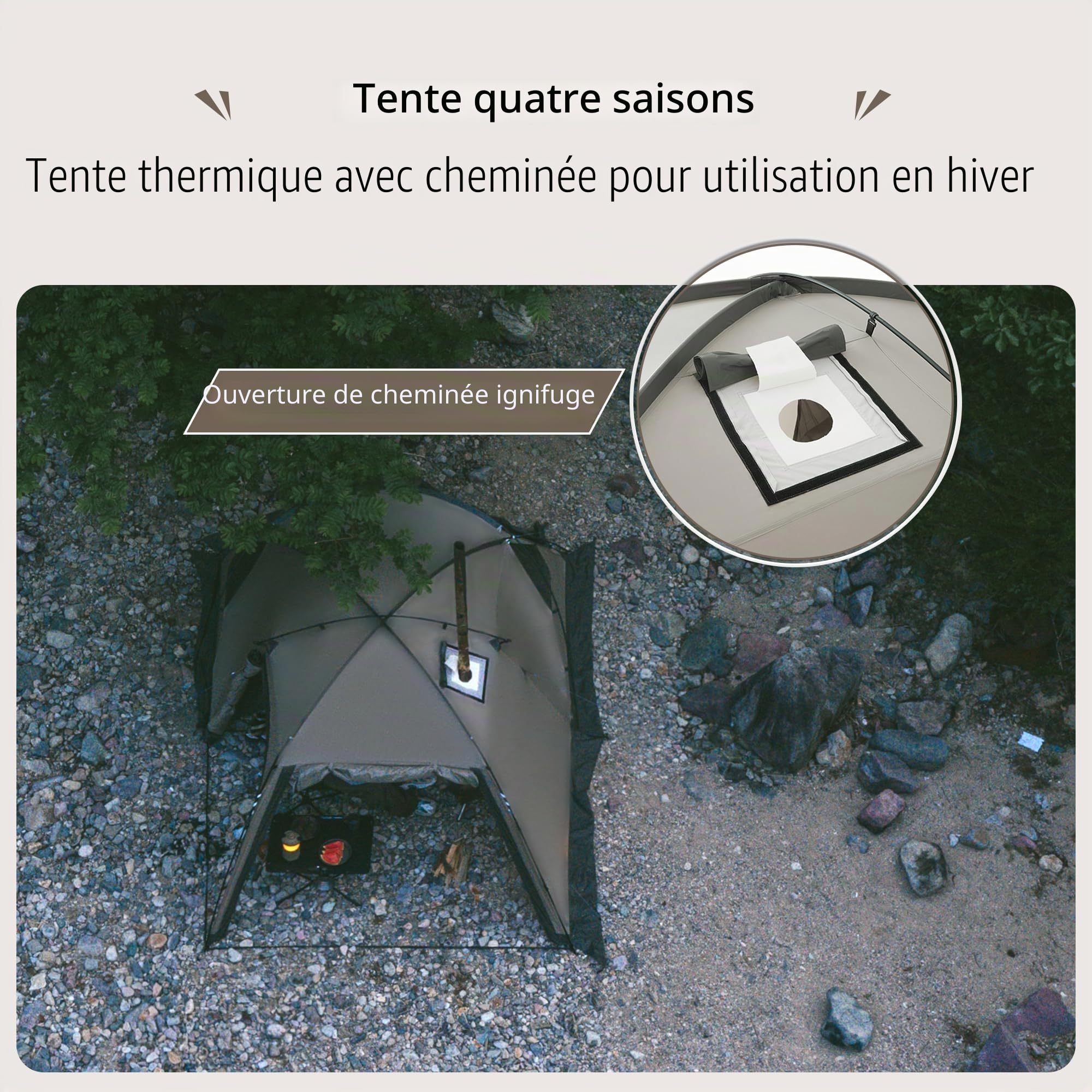 Naturehike Tente Tunnel étanche Familiale Tente de Camping Environ 7,5㎡ et 15㎡ pour 2 & 4 Personnes, UPF50+, PU3000mm, Adapté au Camping, à la Randonnée, Aux Voyages en Voiture