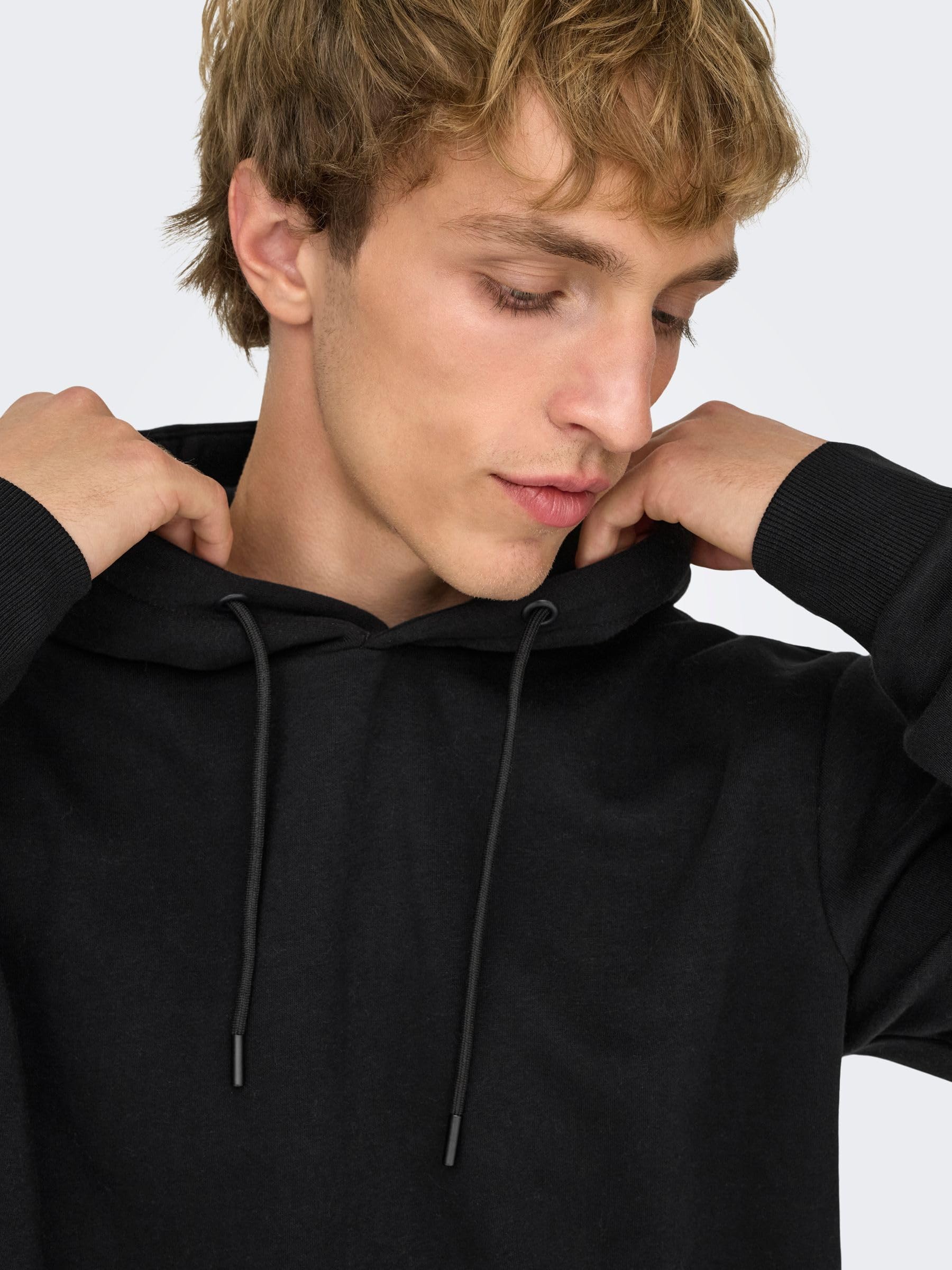 Only & Sons Sweat à Capuche Sweat-Shirt Regular Fit Sweat à Capuche