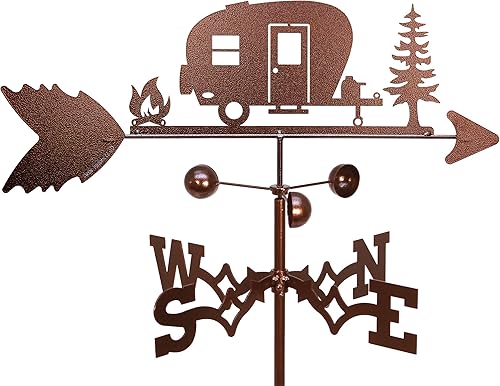 SWEN Products Veletas Happy Camper Camp (montaje ajustable incluido)