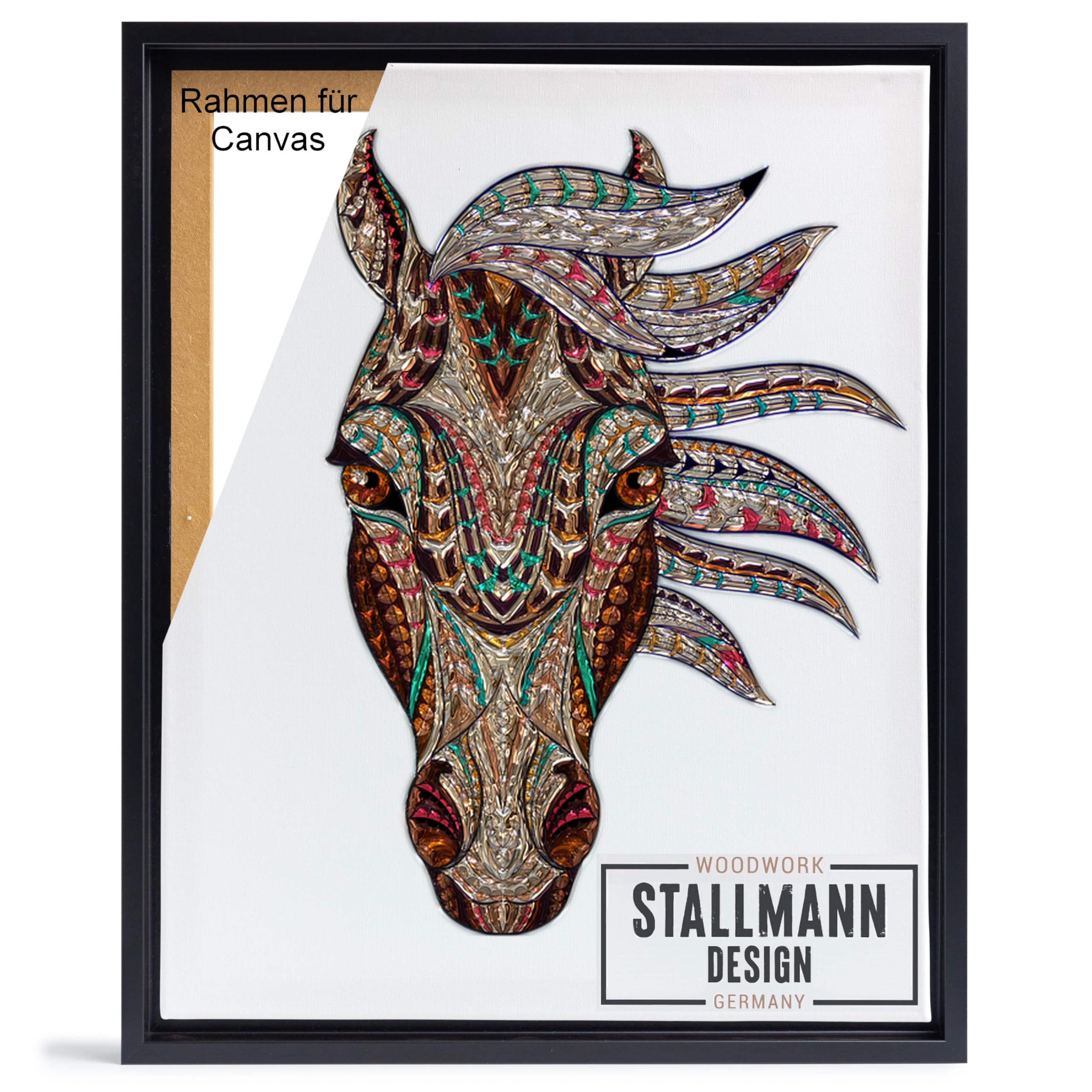 Cadre à Caisse Américaine Pour Tableaux Sur Châssis - Cadre Vide Sans Verre Ni Support - 40x50 50x70 60x80 80x100 - France