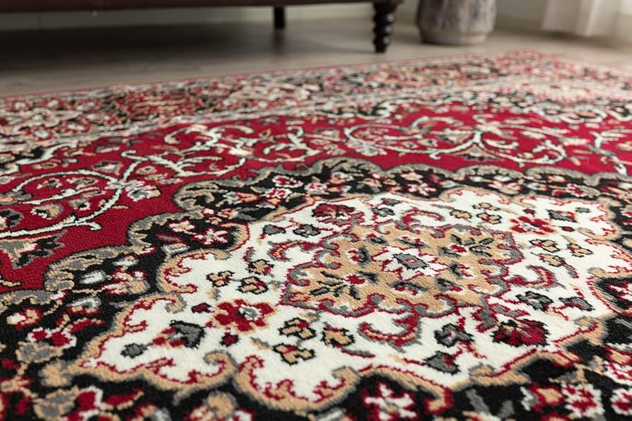 Amazon｜サヤンサヤン ペルシャ柄 ラグ カーペット オリエント