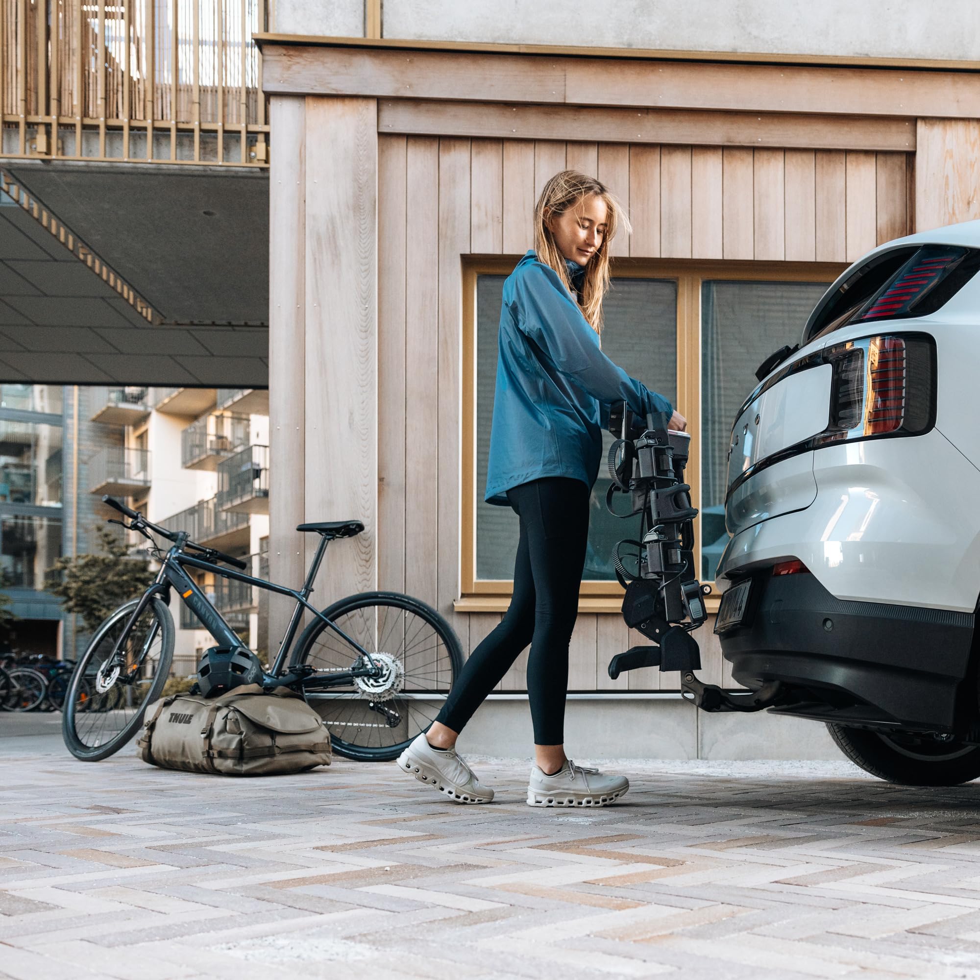 Thule OutPace Portabicicletas para Enganche de Remolque 2 Bicicletas
