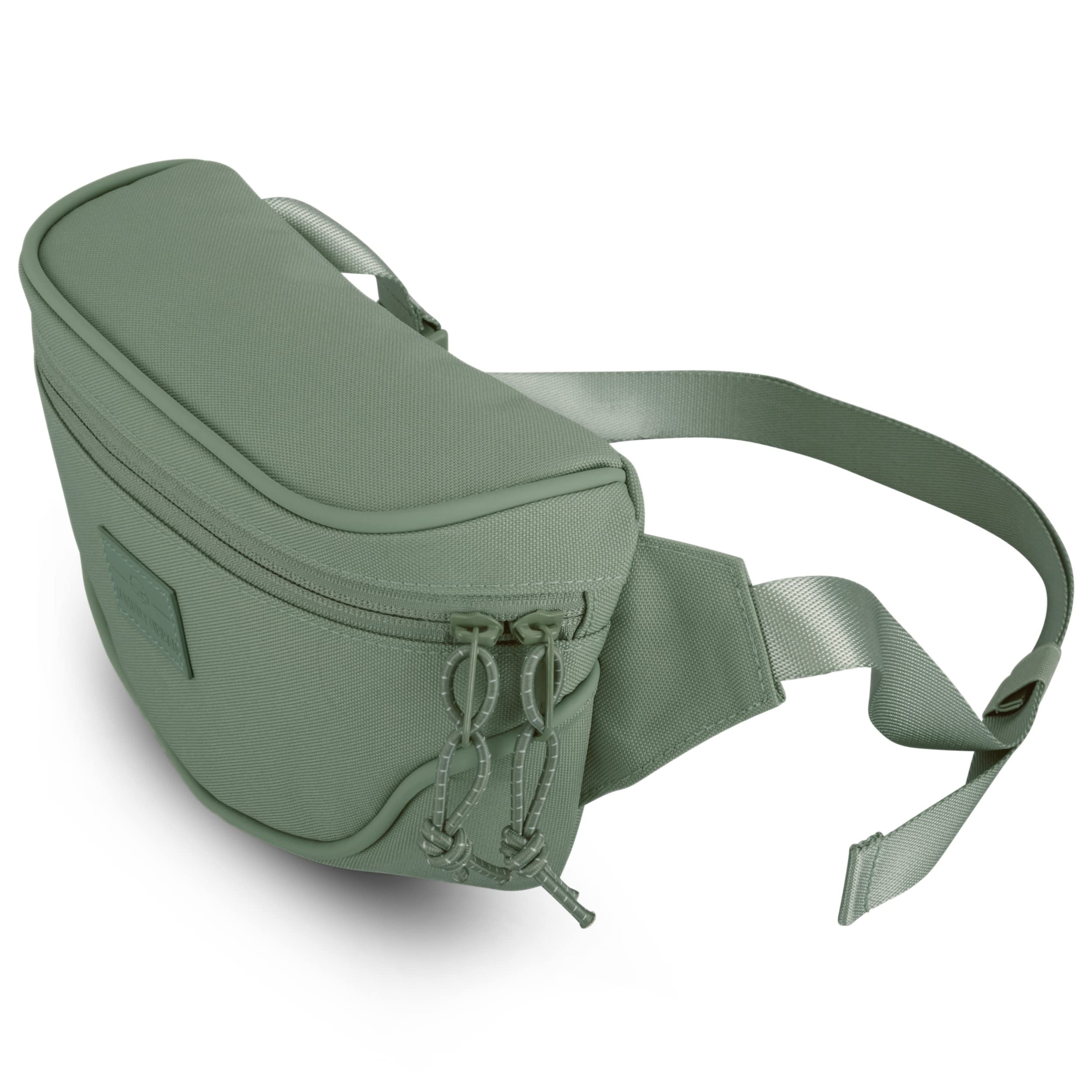 JOHNNY URBAN Sac Banane Femme & Homme - Ben - Sac Ville pour Festivals, Sports & Voyage - Sacoche Ceinture Tendance Porté Croisé - Petit Sac - Imperméable