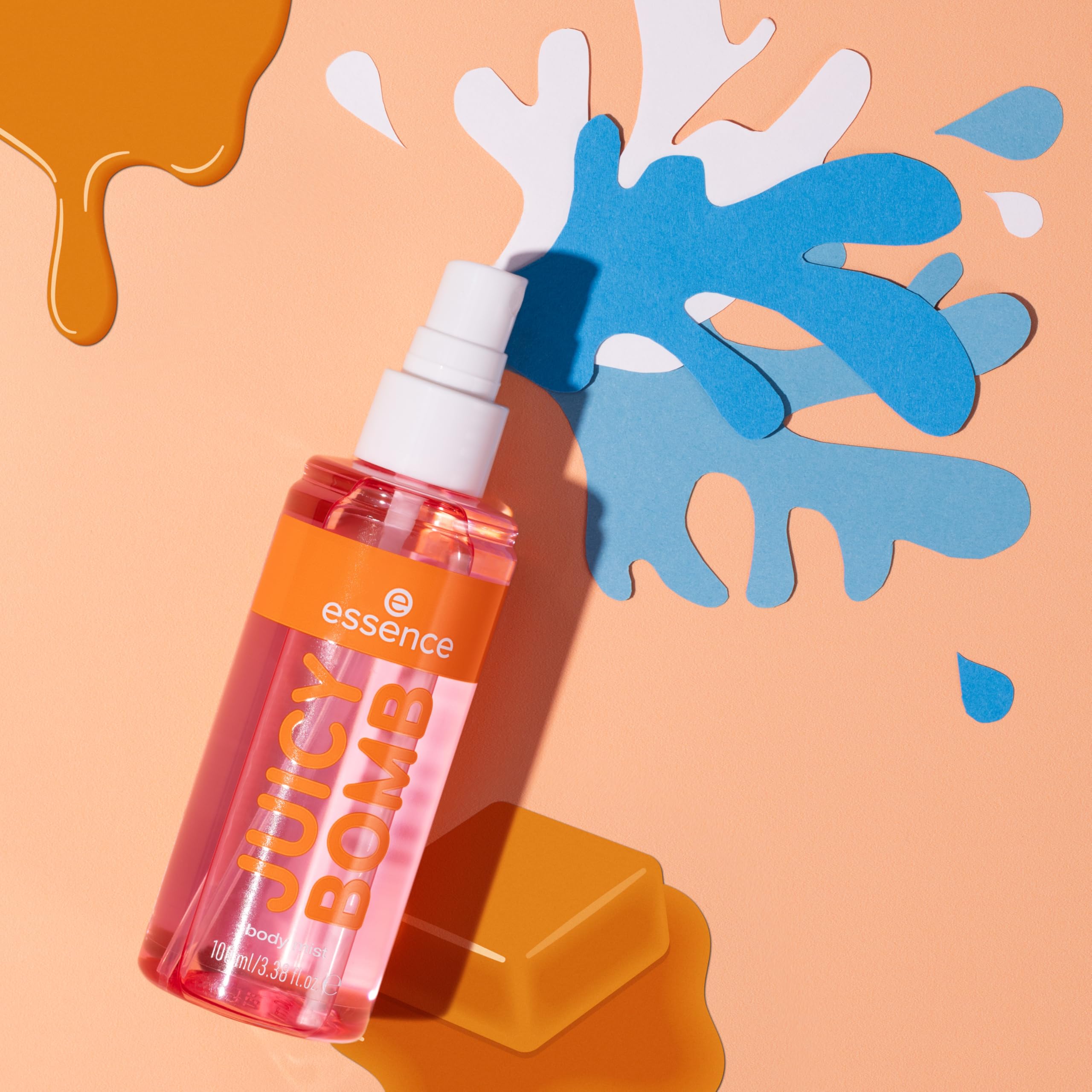Amazon.com : essence | Juicy Bomb Body Mist| Gourmand Caramel with