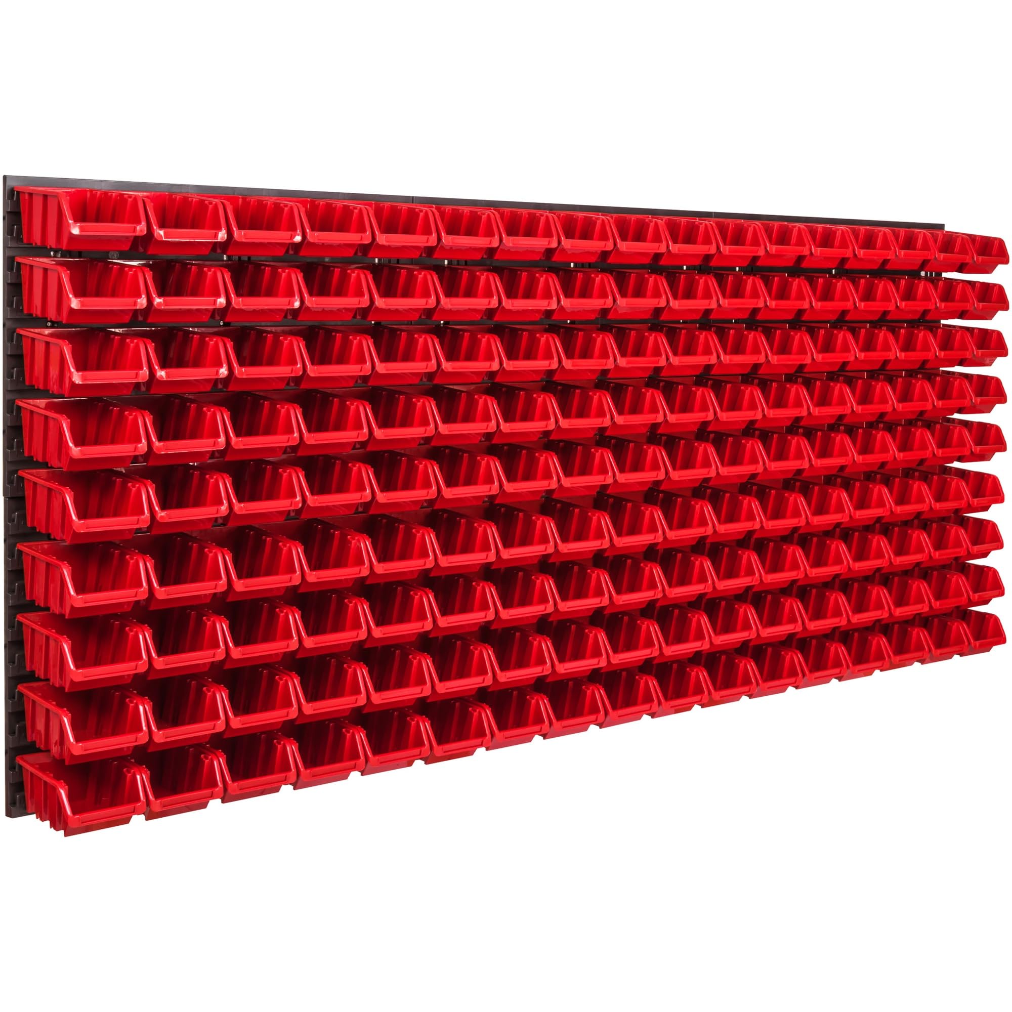 System magazynowy regał ścienny 1734 x 780 mm | 153 szt. | pudełka | pojemniki do przechowywania | bardzo mocne płyty ścienne | możliwość rozbudowy | regał warsztatowy regał magazynowy regał warsztatowy regał ścienny regał wtykowy