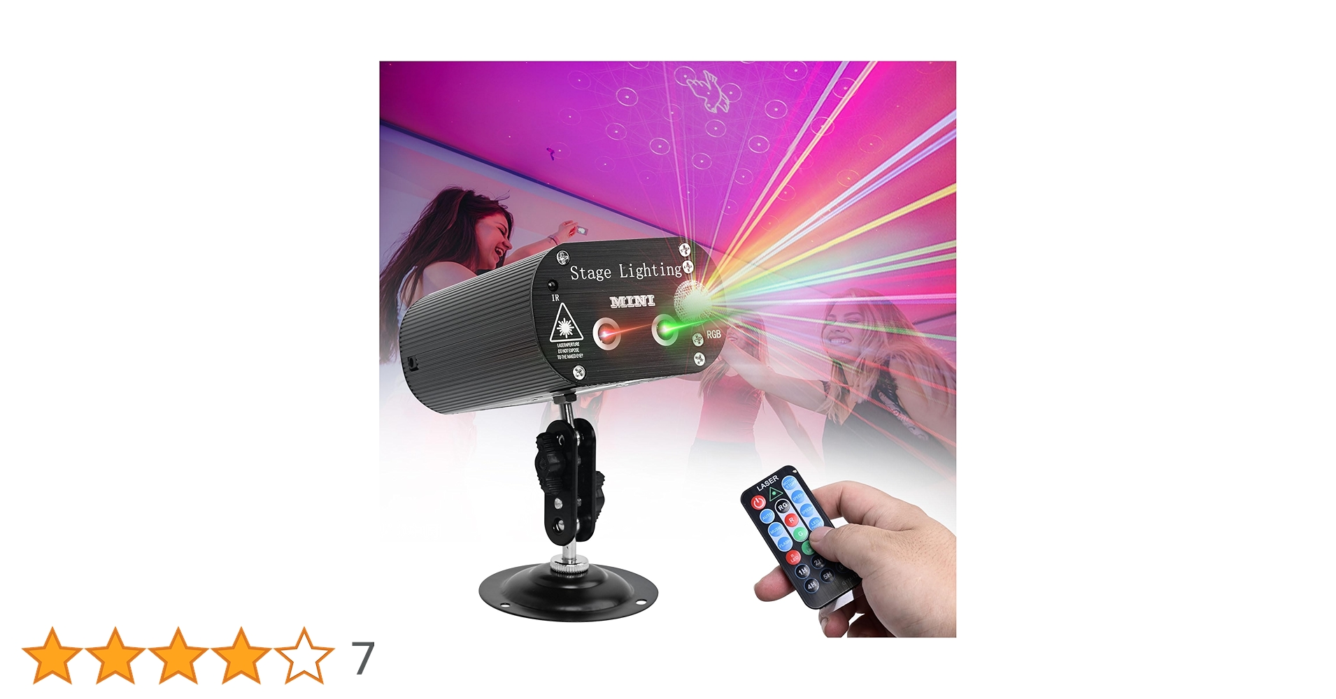パーティーライトDJディスコライト、舞台照明、dj機器36パターンプロジェクター Amazon.co.jp : パーティーライト ディスコライト 36パターンLED