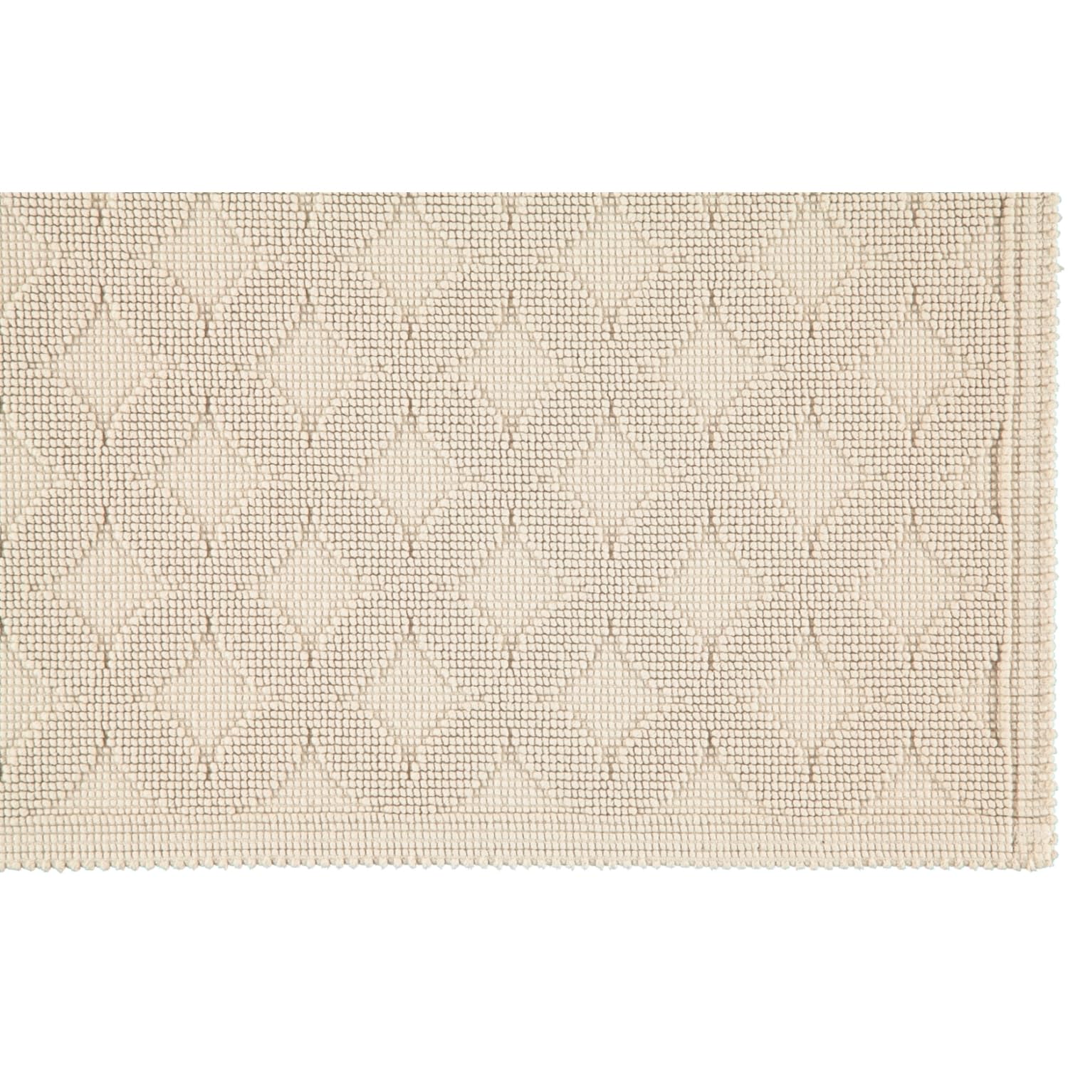 Rhomtuft Badteppich Seaside eckig 50 x 70 cm Farbe Stone