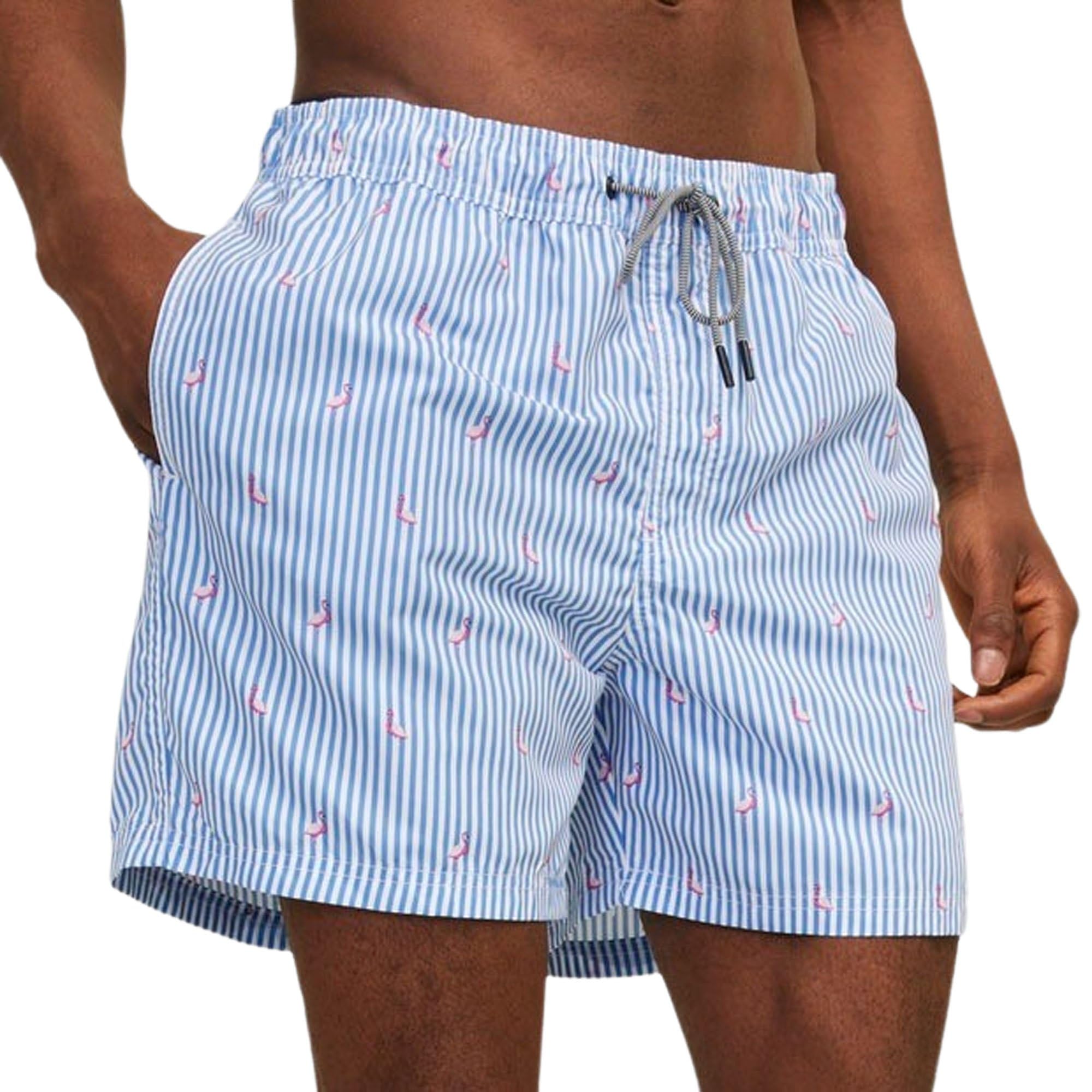 Jack & Jones Jpstfiji Jjswim Small Stripes LY Bañador Corto para Hombre