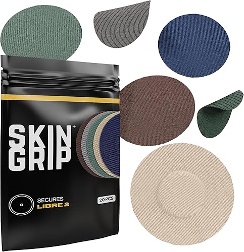 Miniatura 12 de Skin Grip Freestyle Libre 2 Fundas de sensor y Lingo CGM - Adhesivo impermeable y resistente al sudor durante 10-15 días, cinta médica precortada