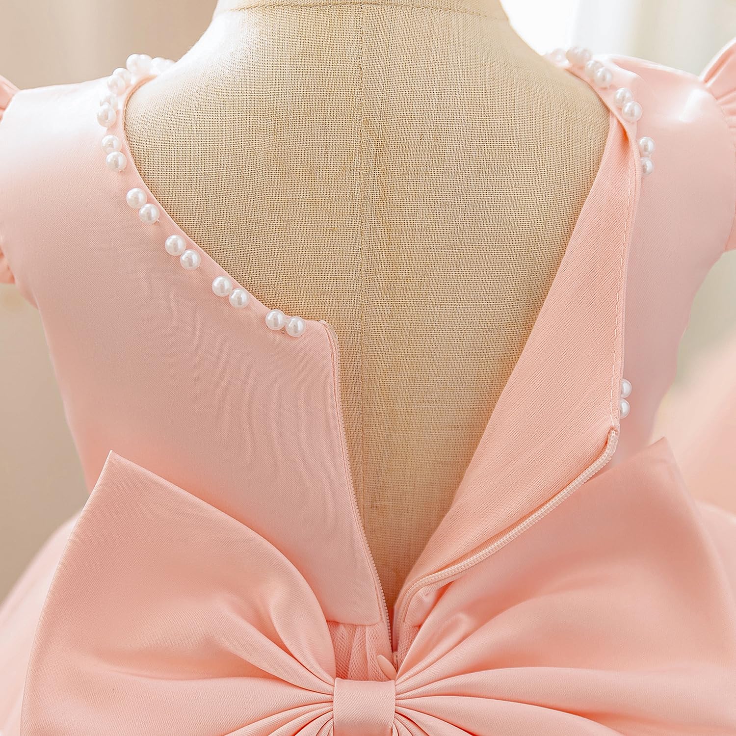 NNJXD Tutu-Kleid für Babys, Mädchen, Geburtstag, Party, Schleife, Kleinkind, Mädchen, Festzug, Prinzessin, Tüll, Hochzeitskleid