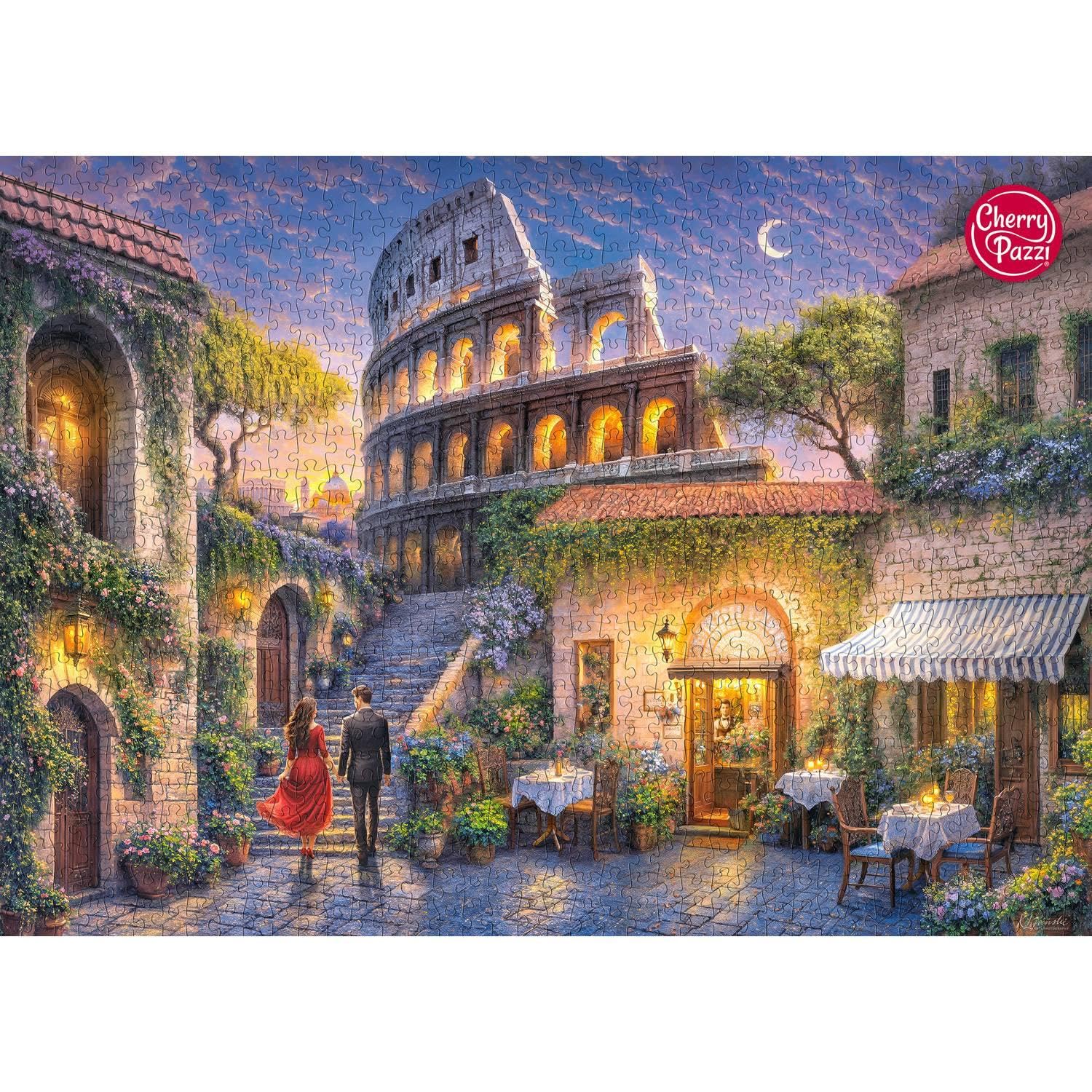 Amazon.com: CherryPazzi 1000 Piece Puzzle – Romantic Rome : Toys