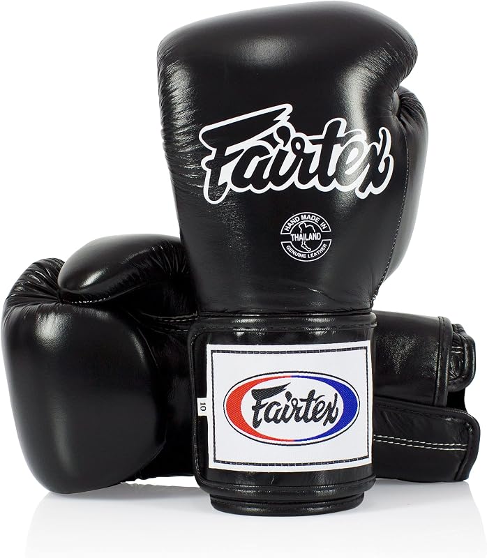 BGV5 Lock Thumb Boxing Gloves, Muay Thai MMA Kickboxing Training | High-grade synthetic exterior with extra-thick padding. Contoured compartment and joint lock safeguard hands while sparring