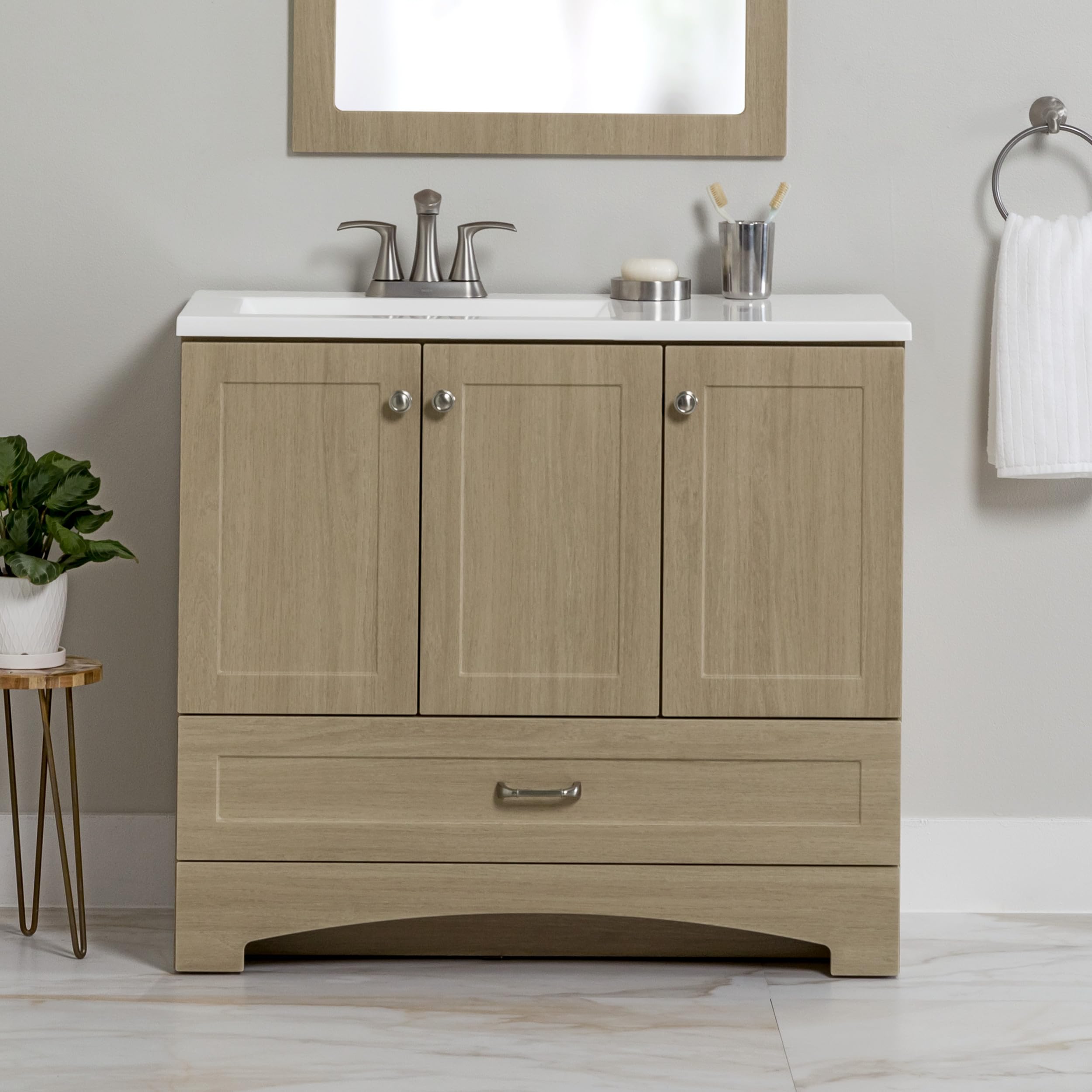 Amazon.com: Spring Mill Cabinets Emlyn 36 Inch Bathroom