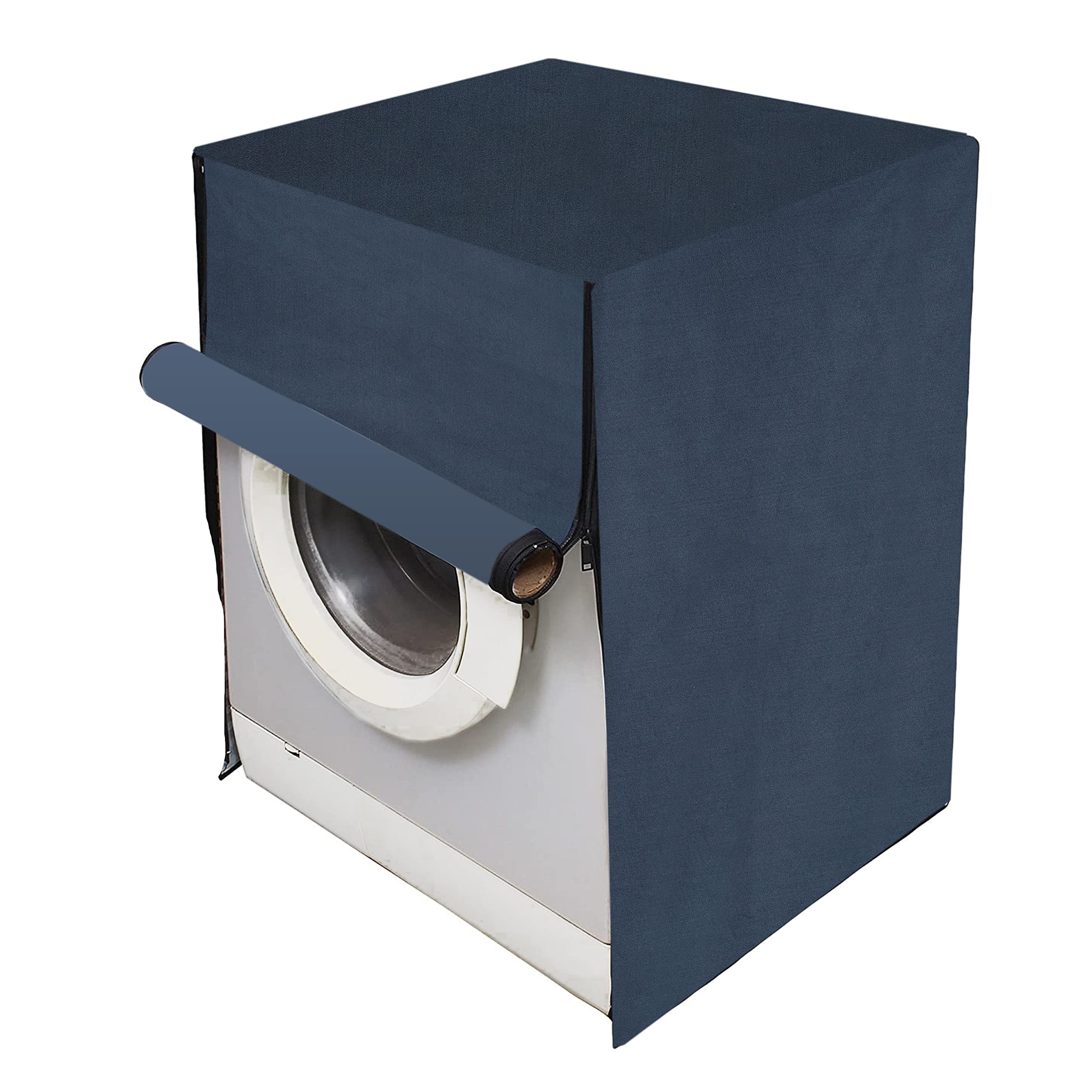 Yellow Weaves Waterproof & Dust-Proof Front Loading Fully Automatic Washing Machine Cover for 8 Kg, 8.5 Kg - (Blue) (B0B68PRSCQ) Amazon Price History, Amazon Price Tracker