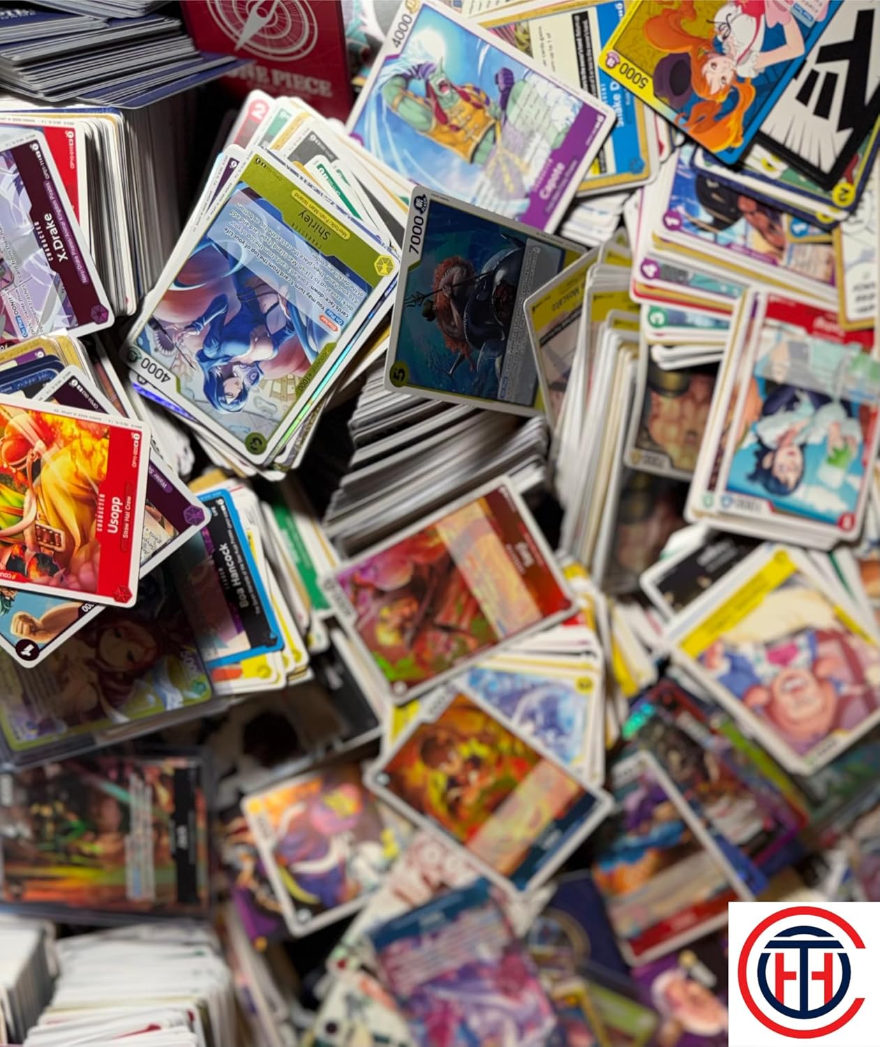 200 One Piece Trading Cards Bulk Lot | Mixed Sets + 10 Holographic Foils | TCG Collection Bundle | Great for Collectors, Gifts & Trading