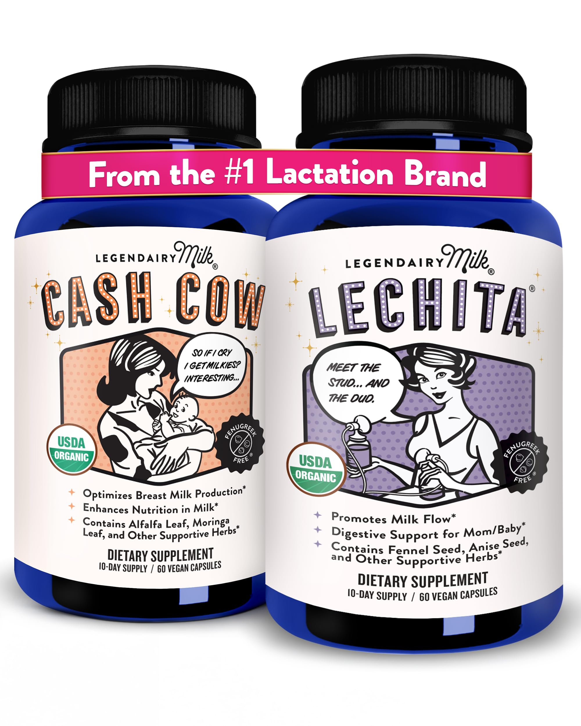 Amazon.com: Legendairy Milk Cash Cow + Lechita - Lactation