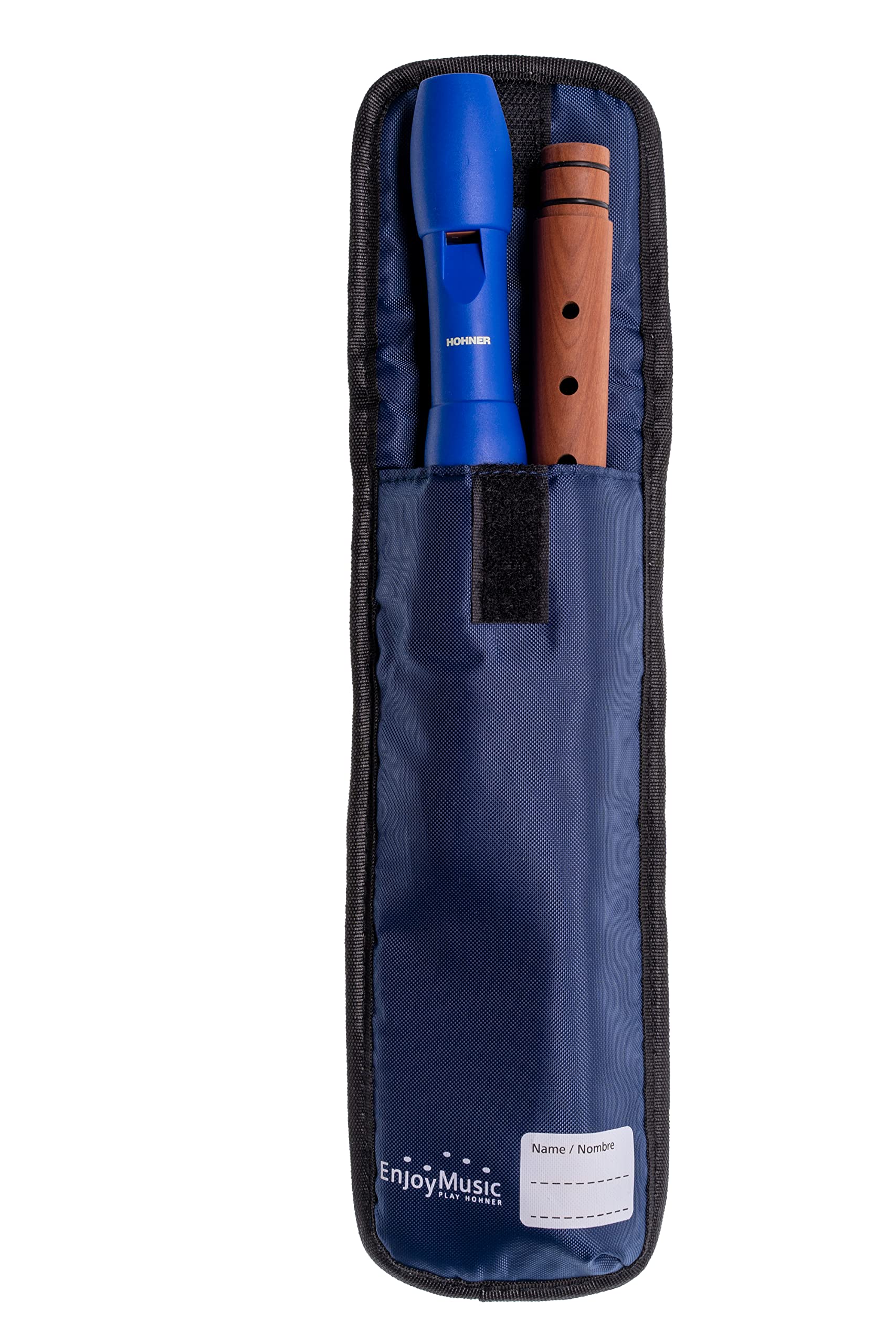 HOHNER Flauta dulce Alegra Line azul barroco de tres piezas