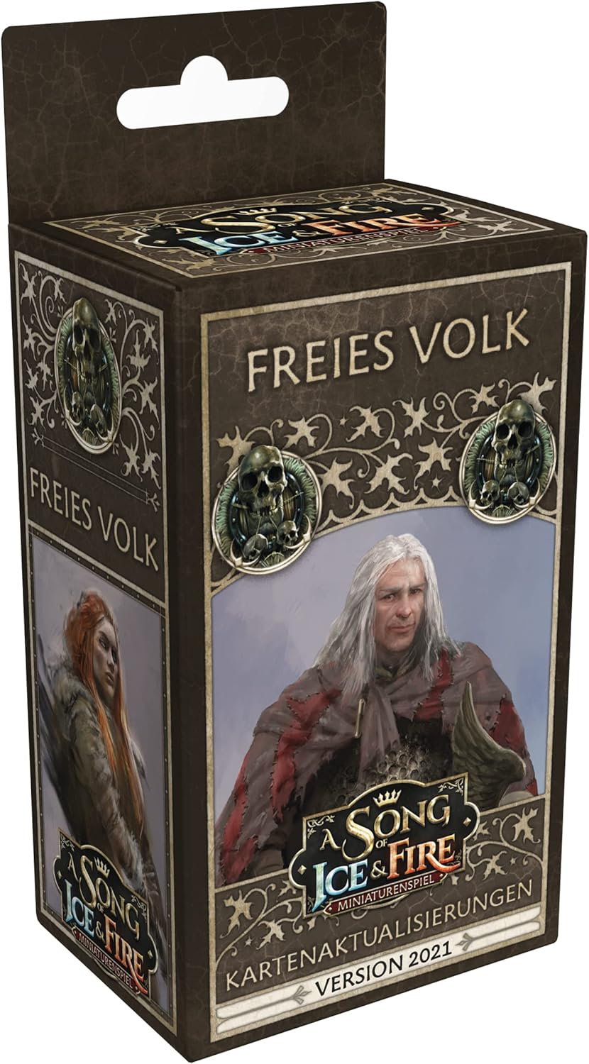 CMON Asmodee A Song of Ice & Fire - Free People Map Updates | Expansion | Tabletop | 2 Players | from 14+ Years | 45+ Minutes | German | Multilingual