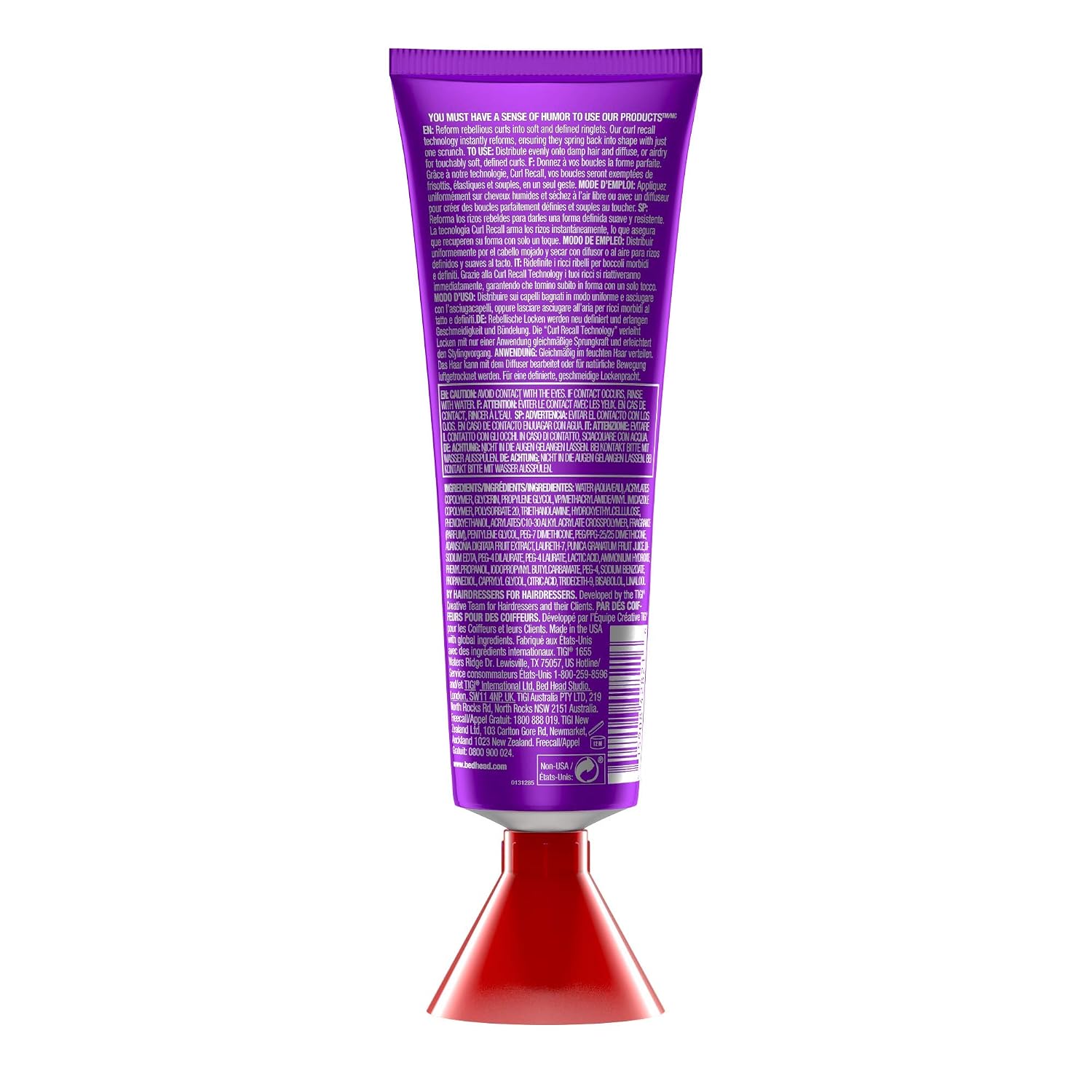 Bed Head Super Fuel On The Rebound Curl Cream, 4.22 Fluid Ounce