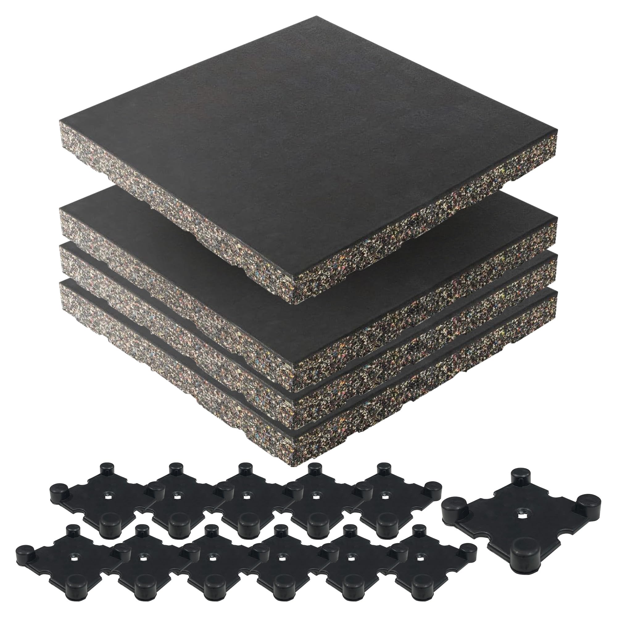 Amazon.co.jp: GYMMAT ジムマット ゴムマット 50cm×50cm×50mm カット可 