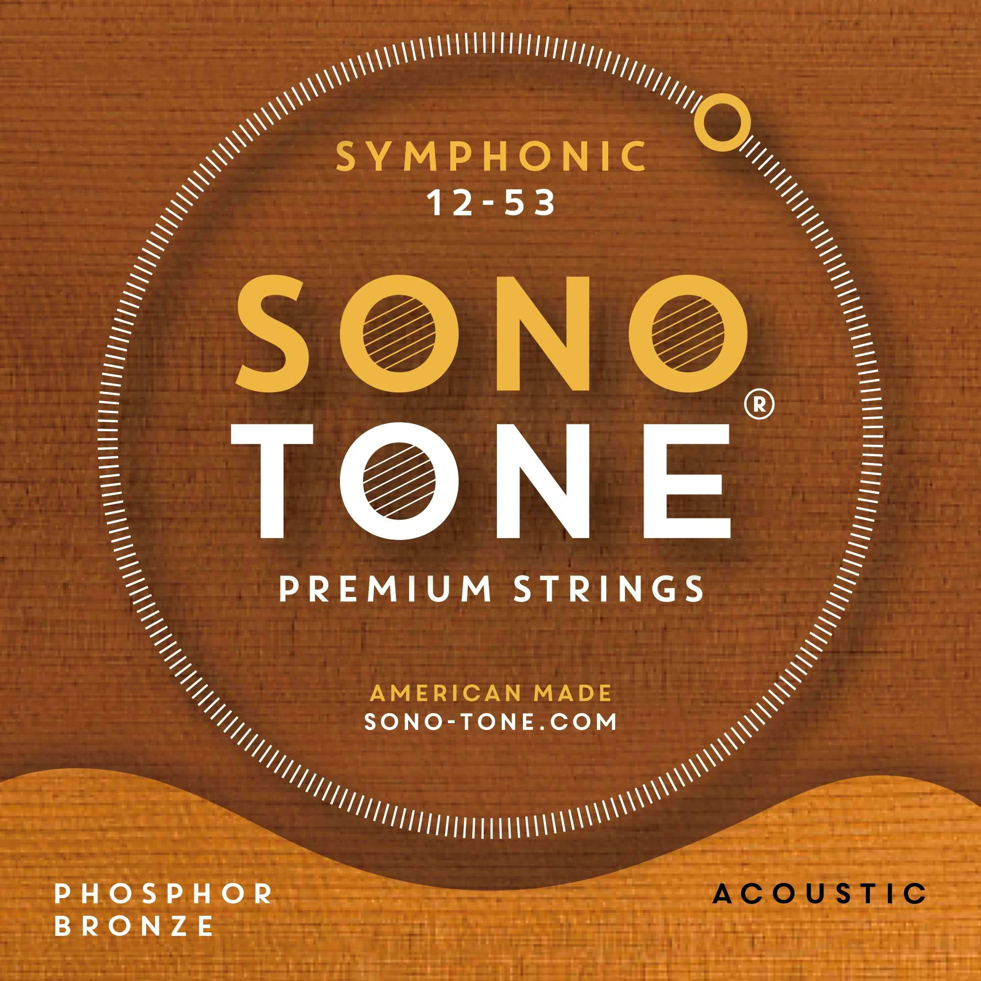 SonoTone Symphonic Acoustic Guitar Strings (Light)