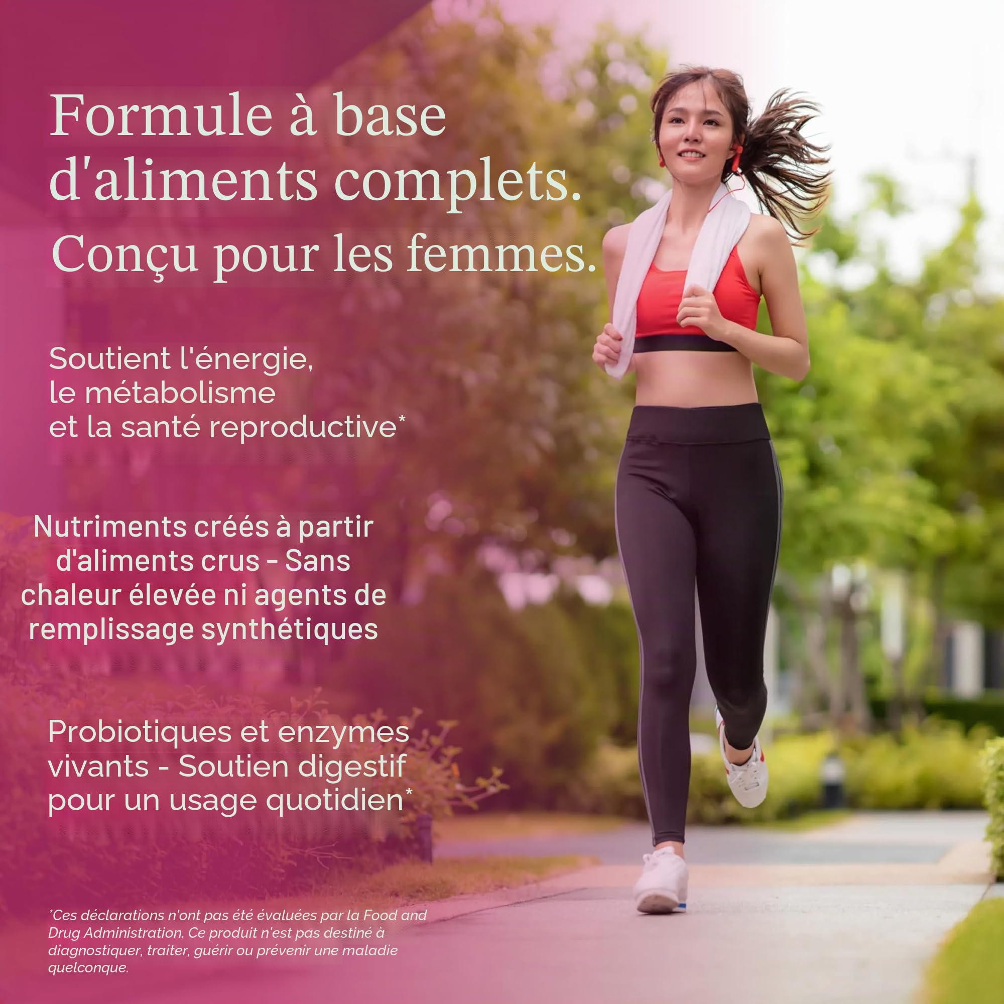 Garden of Life - Formule Brute Unique pour Femmes - 75 capsules végétales d'UltraZorbe