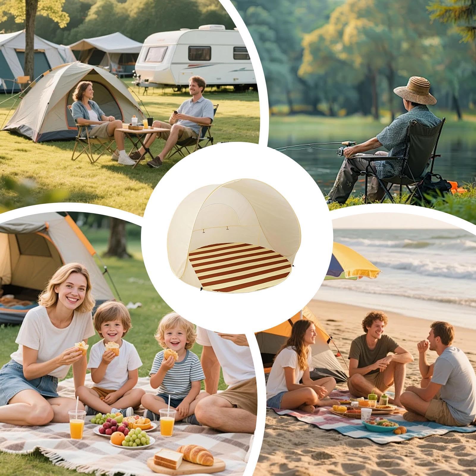 Tente de Camping Protection UV et imperméable