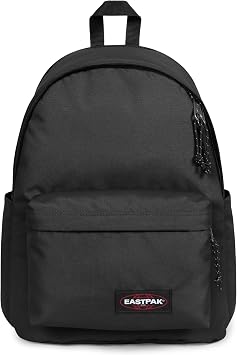 EASTPAK Day Office 31 L Laptop Backpack for 16-Inch Devices - Secure Business Durable Travel Carry-On, Bottle Pocket Holder, Black