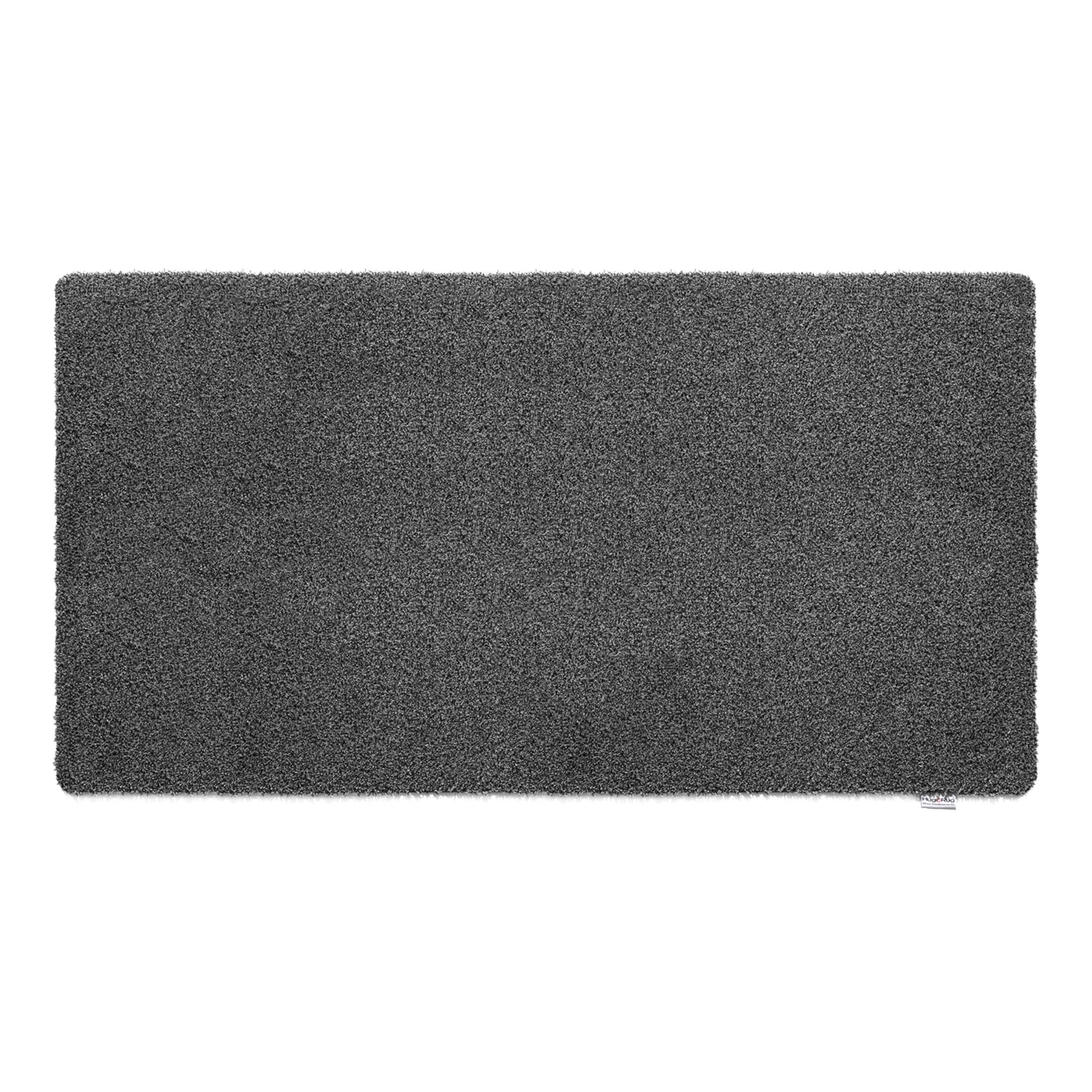 150cm x 80cm HUG RUG (charcoal design) machine washable doormat dirt trapper absorber door mat