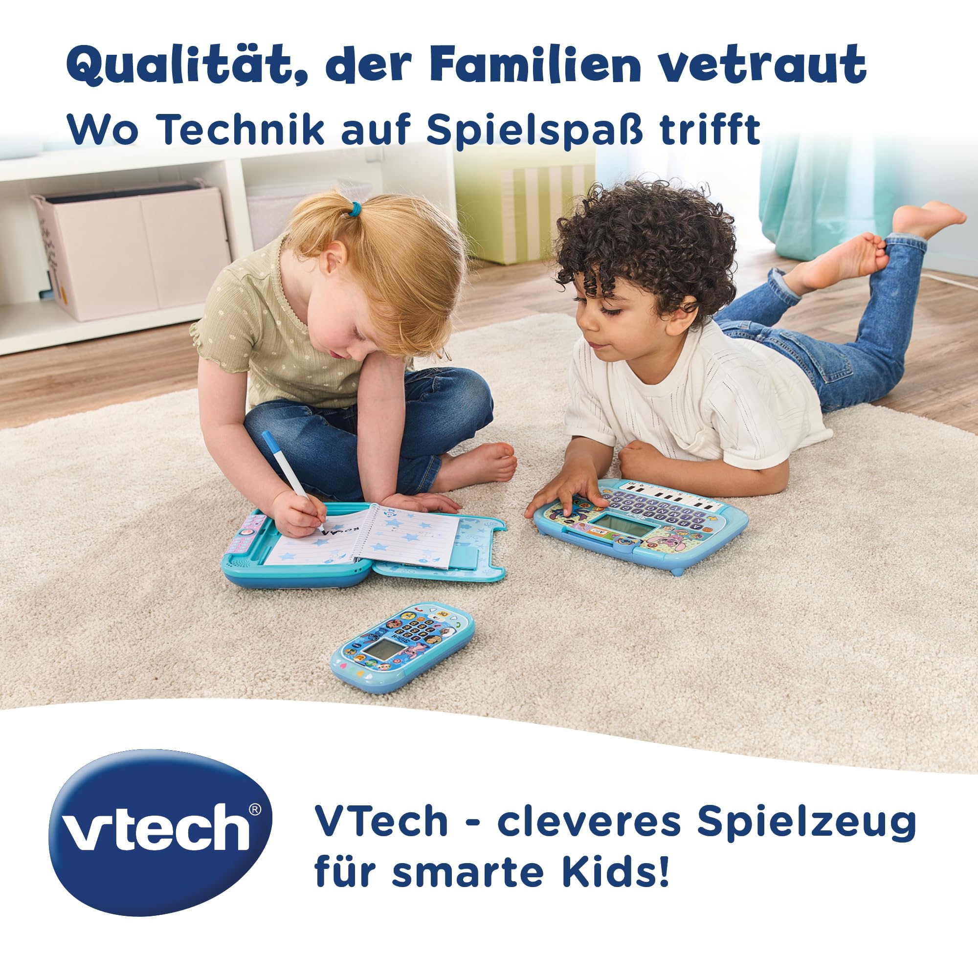 VTech Stitch Lerntablet – Interaktives Tablet mit Klaviertasten