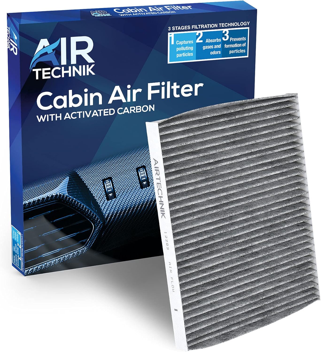 AirTechnik CF12283 Cabin Air Filter w/Activated Carbon