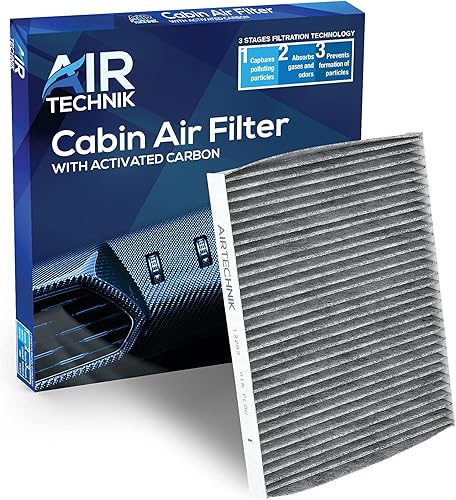 Miniatura 46 de AirTechnik Filtro de aire de cabina CF11670 con carbón activado Compatible con Ford Ecosport 2018-2022, Fiesta 2011-2019 - BE8Z-19N619-A
