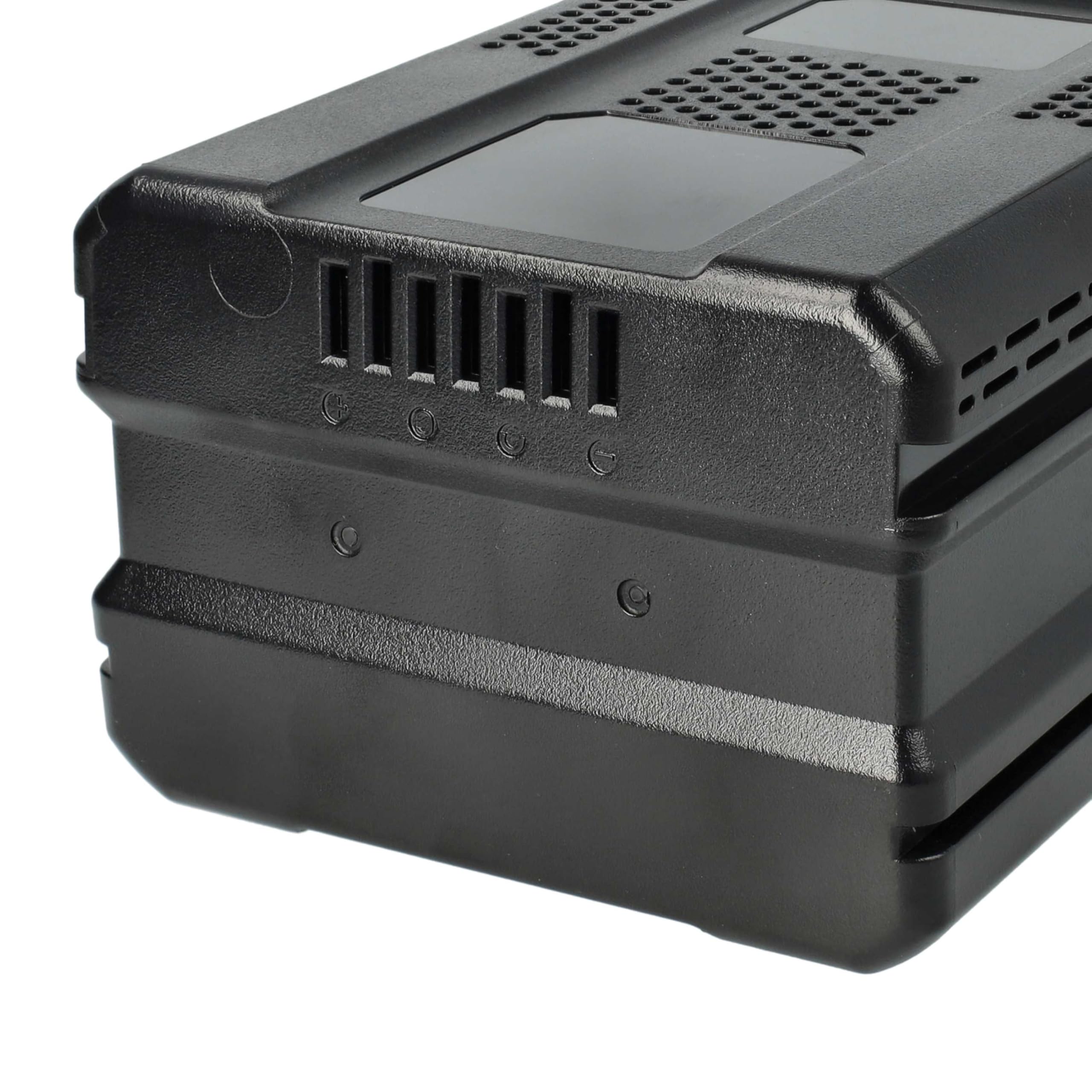 vhbw 2 x zamiennik baterii do Stiga SBT 4080 AE, SBT 5080 AE, SBT 5080 AE do kosiarki (2000 mAh, 80 V, Li-Ion, 20 ogniw)