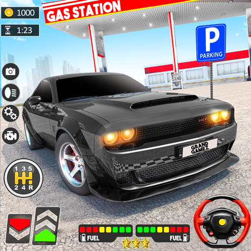 Real Car Driving : Gas Station Car Parking Simulator