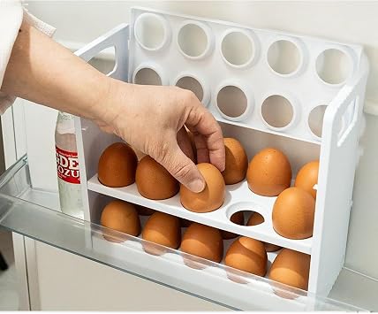 Promosyonca Plastik Yumurtalık, Kapaklı (3 Katlı)