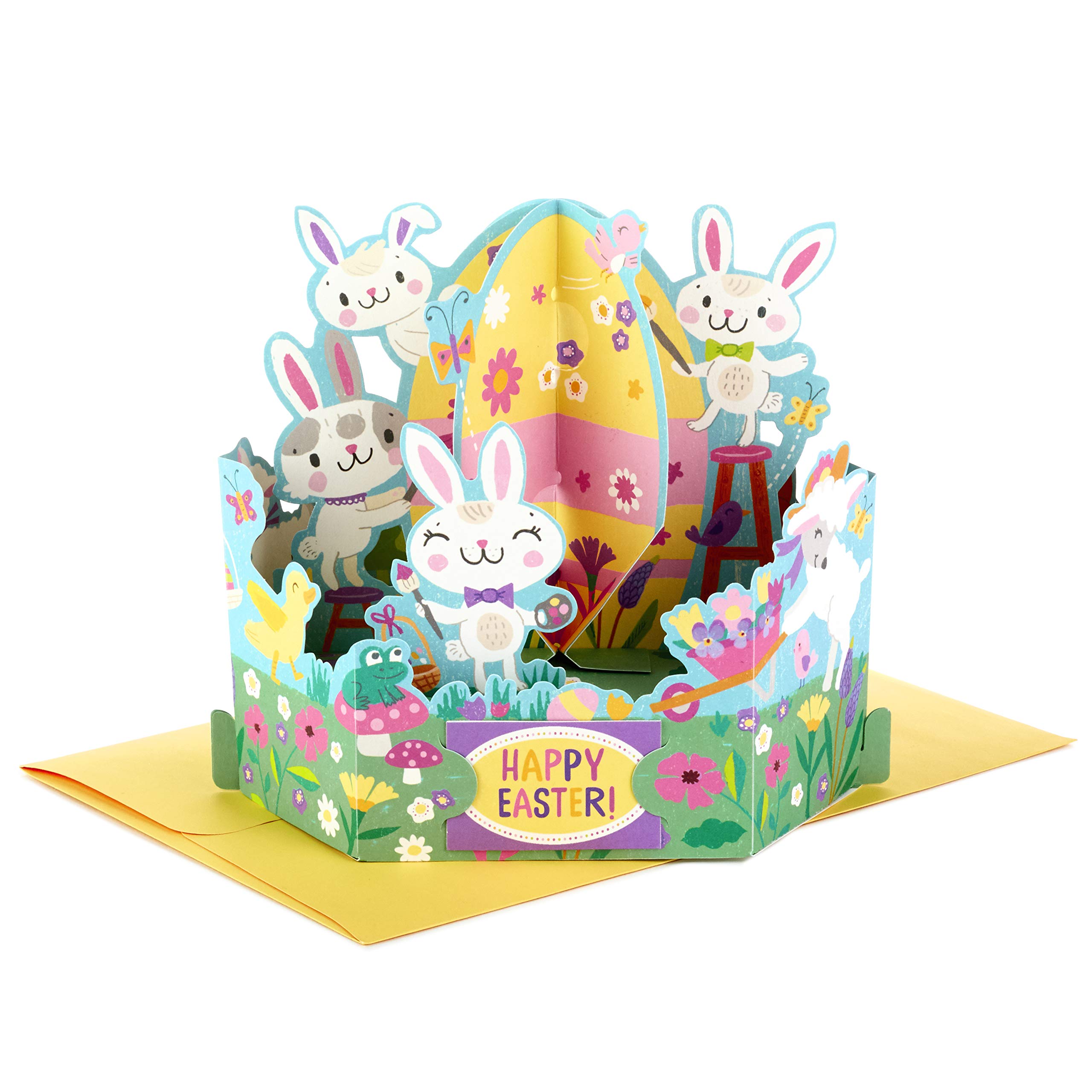 Hallmark Pop Up Easter Card (Displayable Woodland Creatures), 799EAA1034