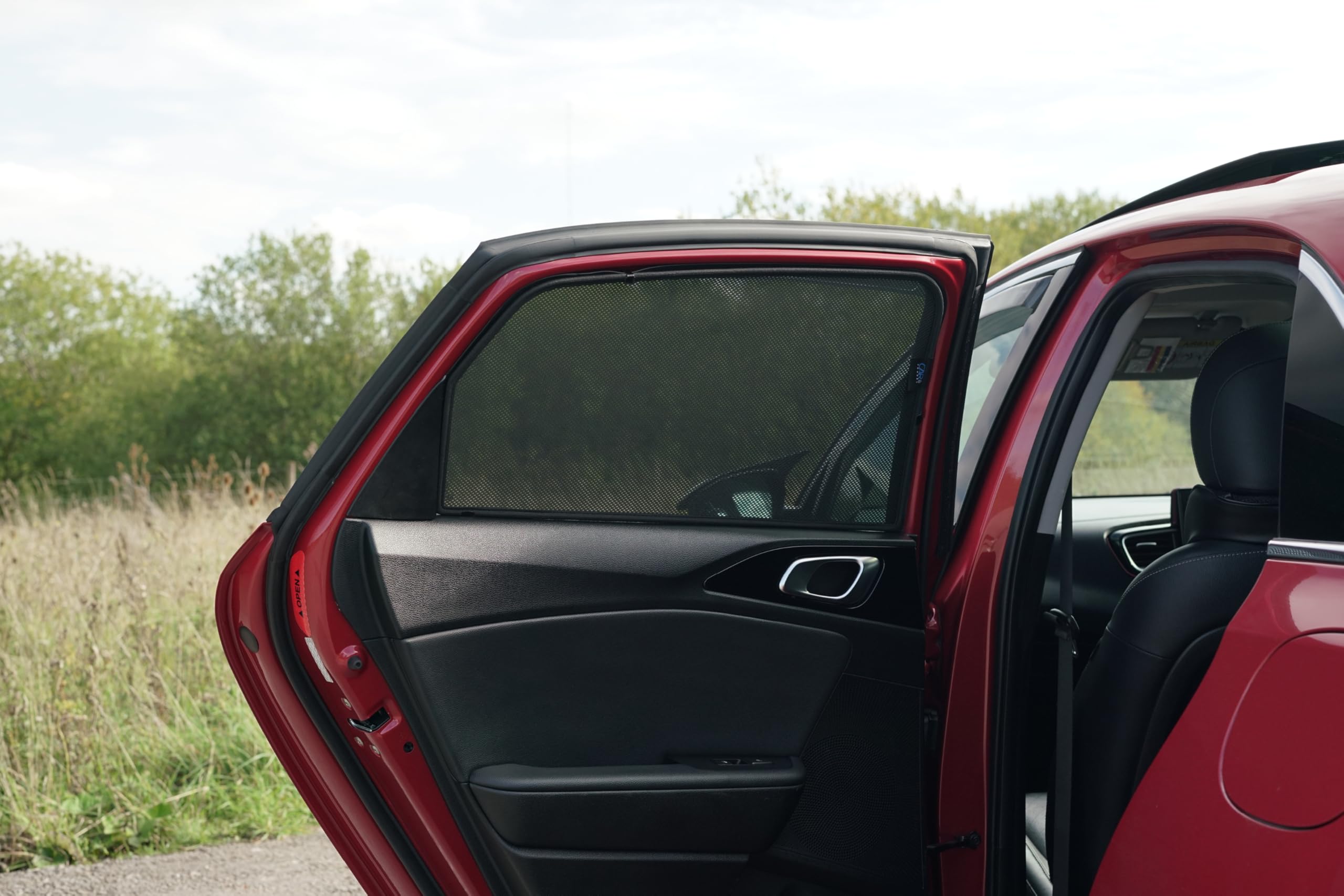 Juego de Car Shades (Puertas traseras) Compatible con Kia Cee'd (CD) 5-Puertas 2018- (2-Partes) cortinillas Parasol a Medida