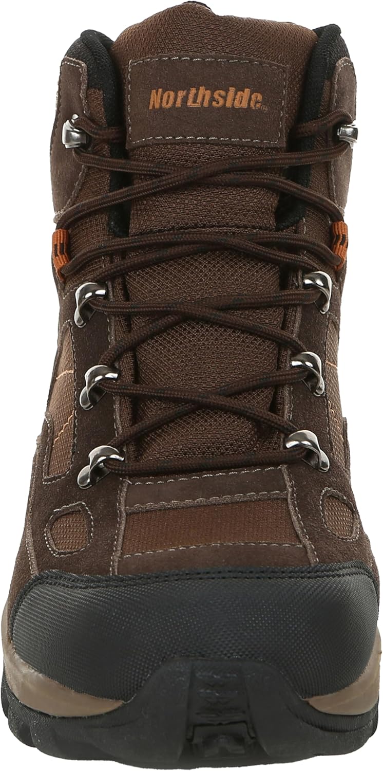 Northside Men's Ranger Mid Waterproof Hiking Boot – Suede & Nylon Upper, EVA Insole, Lightweight Cushioning, High-Traction TPR Rubber Outsole